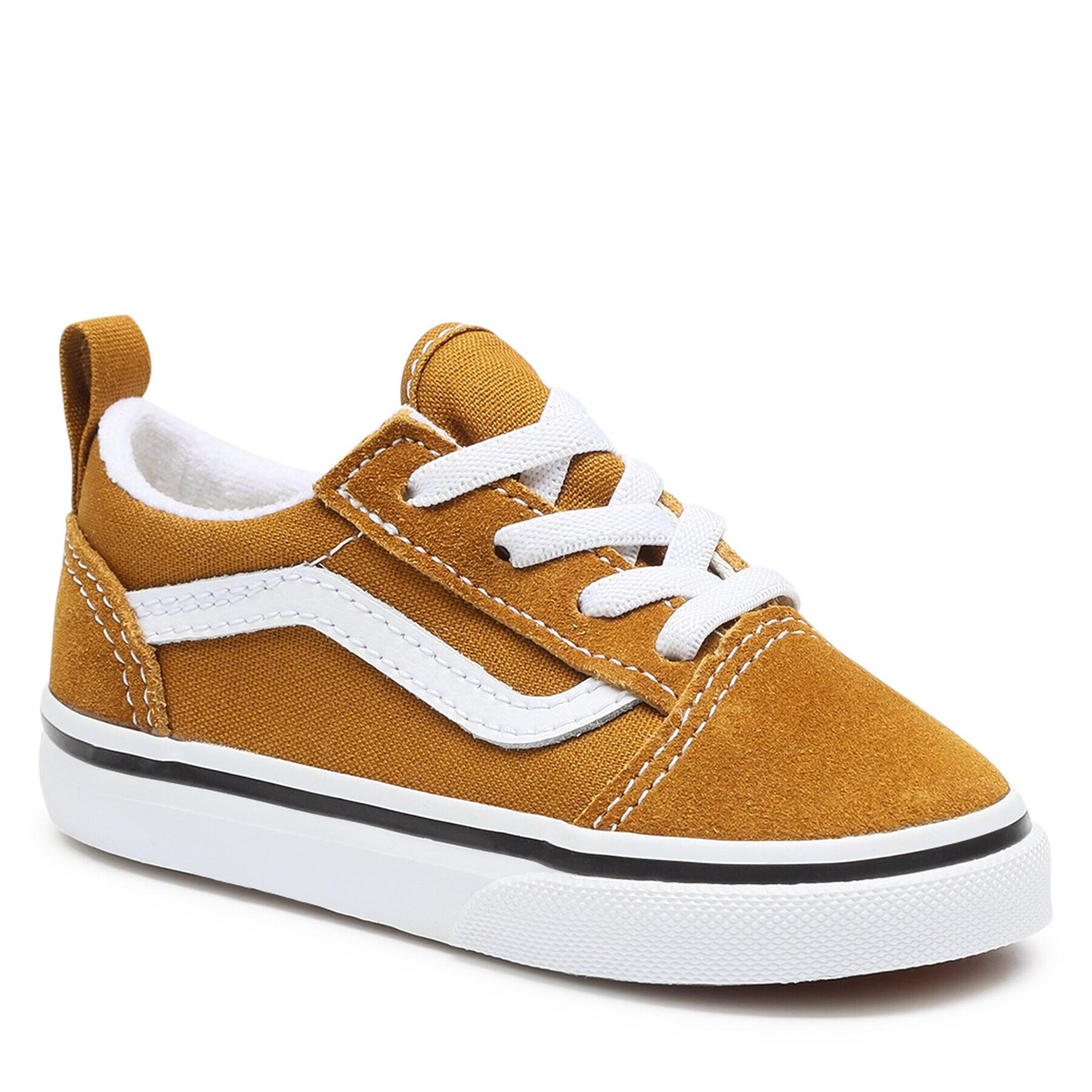 Vans Гуменки Td Old Skool Elastic Lace VN0005WU1M71 Кафяв - Pepit.bg