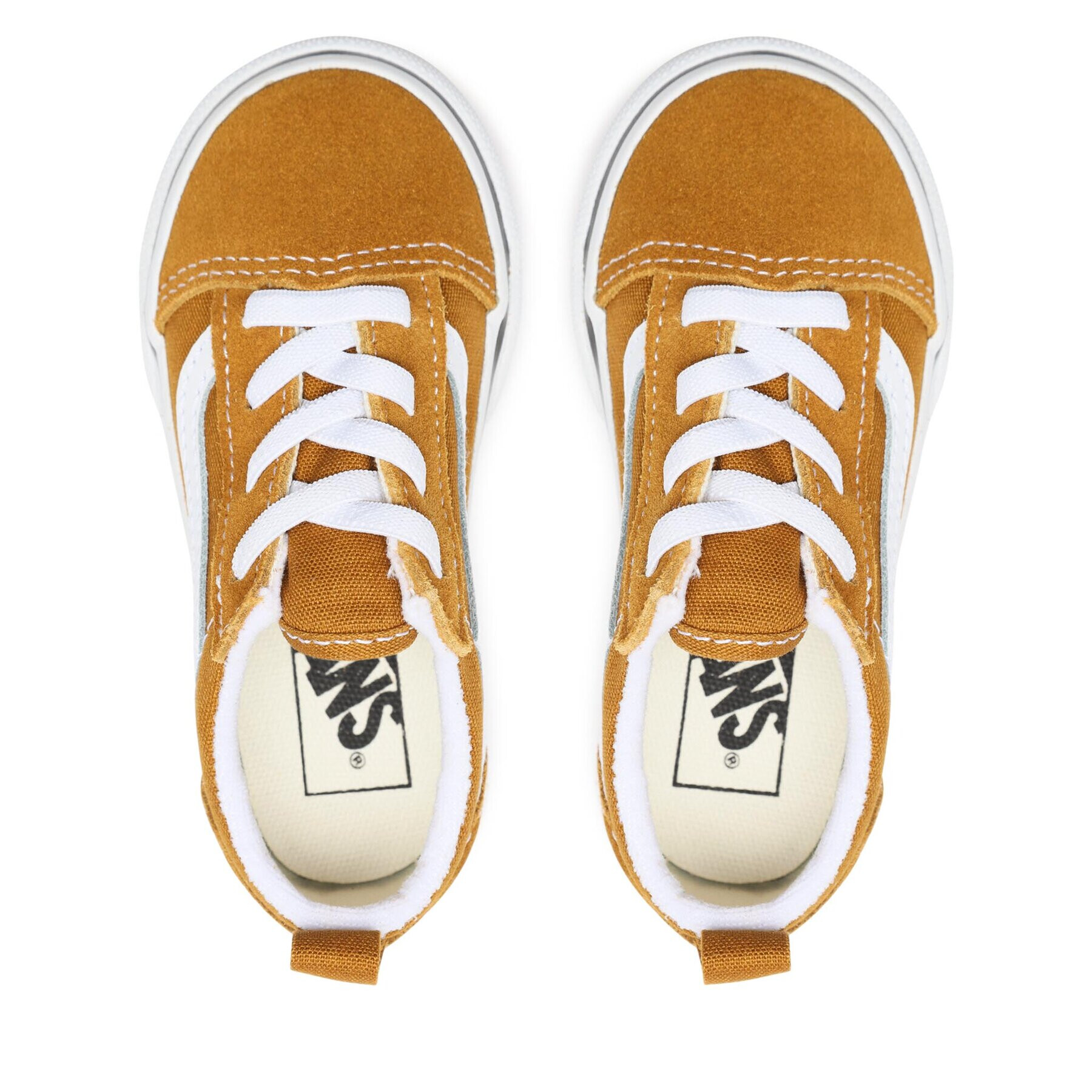 Vans Гуменки Td Old Skool Elastic Lace VN0005WU1M71 Кафяв - Pepit.bg