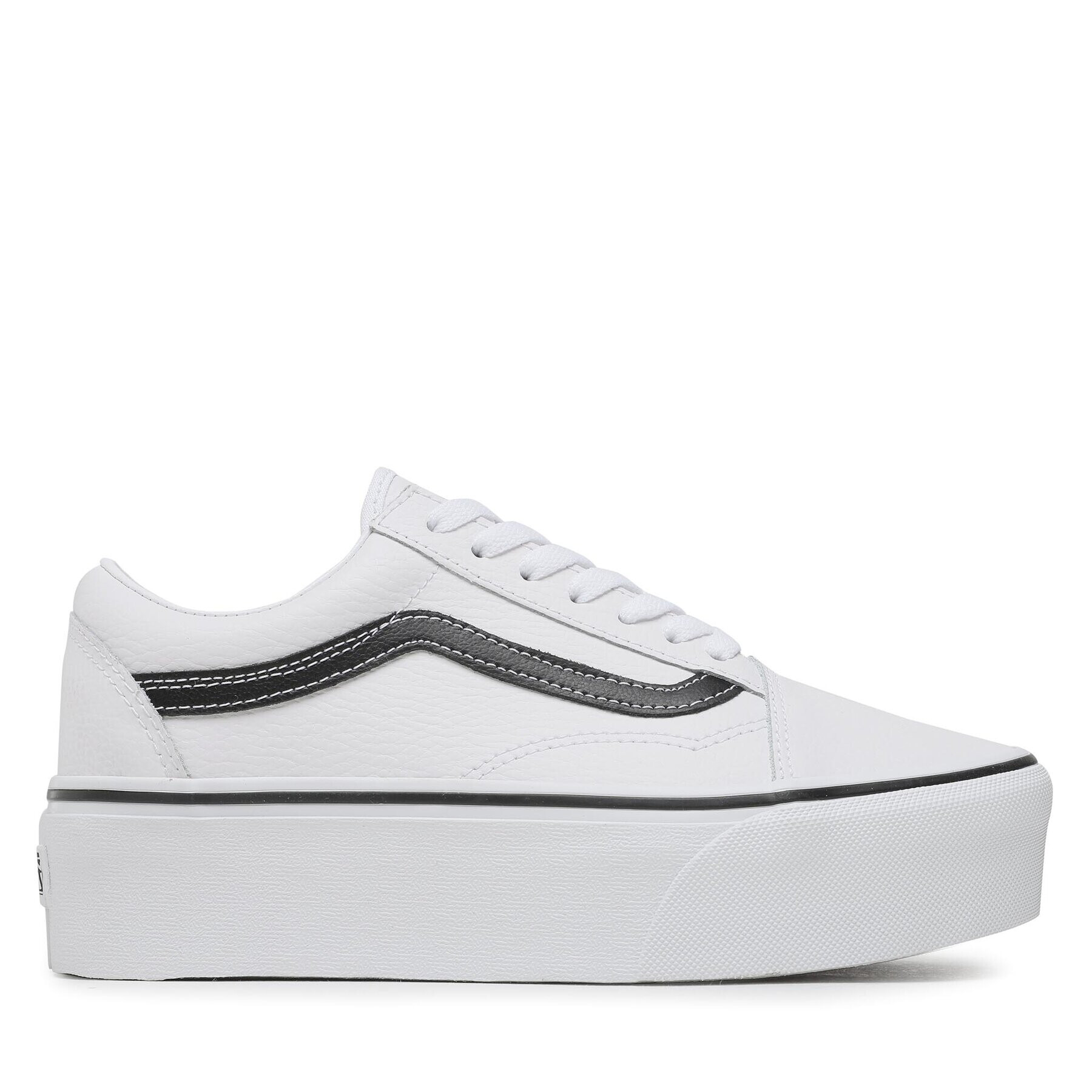 Vans Гуменки Ua Old Skool Stackform VN0A7Q5MTWB1 Бял - Pepit.bg