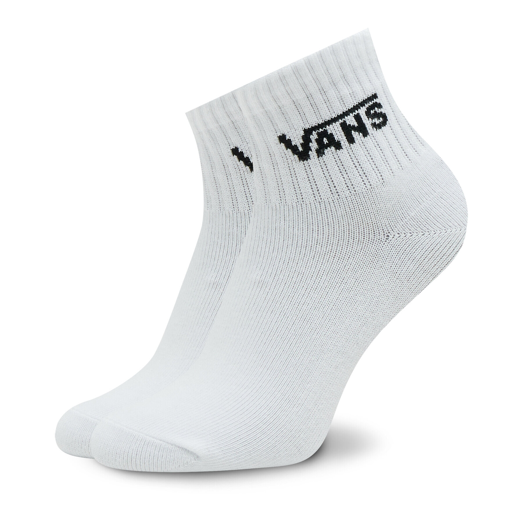 Vans Комплект 3 чифта дълги чорапи дамски Half Crew Sock VN00073EIZH1 Черен - Pepit.bg