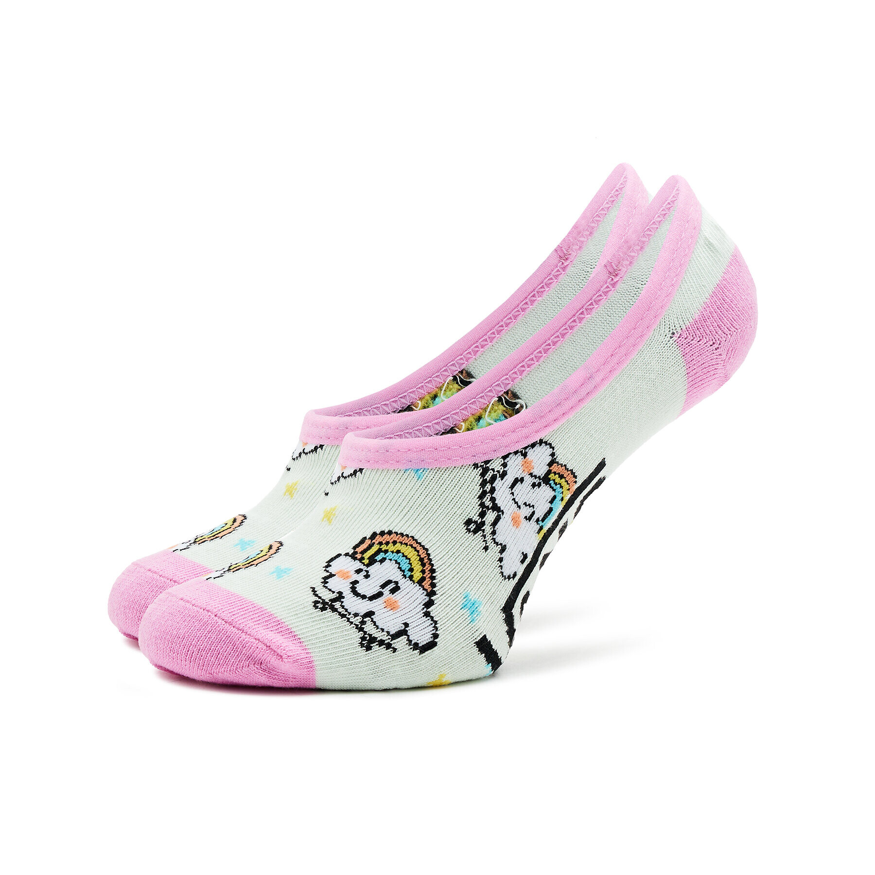 Vans Комплект 3 чифта терлик детски Rainbow Rider Canoodle VN0007B4YB21 Цветен - Pepit.bg