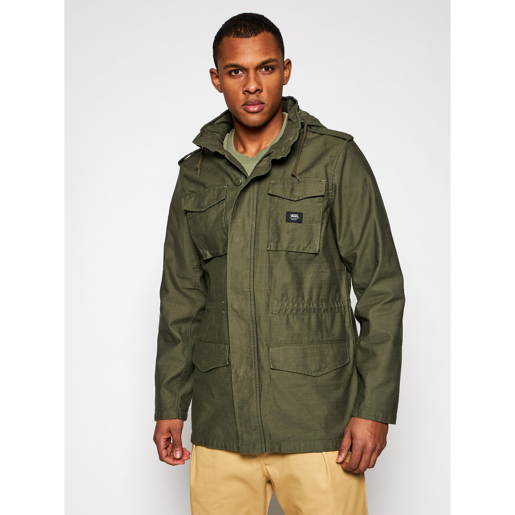 Vans Парка Lafayette VN0A4RZS Зелен Regular Fit - Pepit.bg