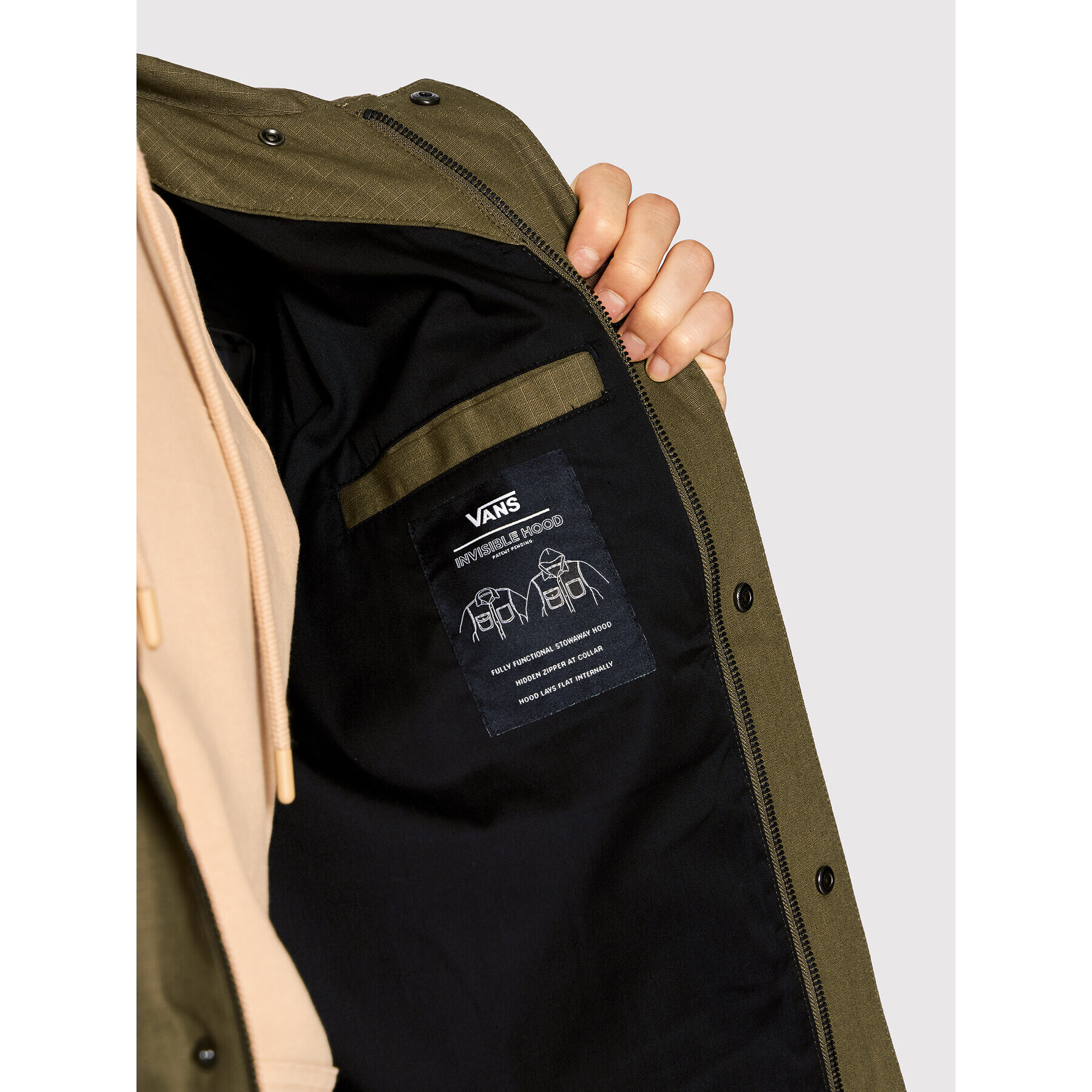 Vans Преходно яке Drill Chore VN0A456Z Кафяв Regular Fit - Pepit.bg