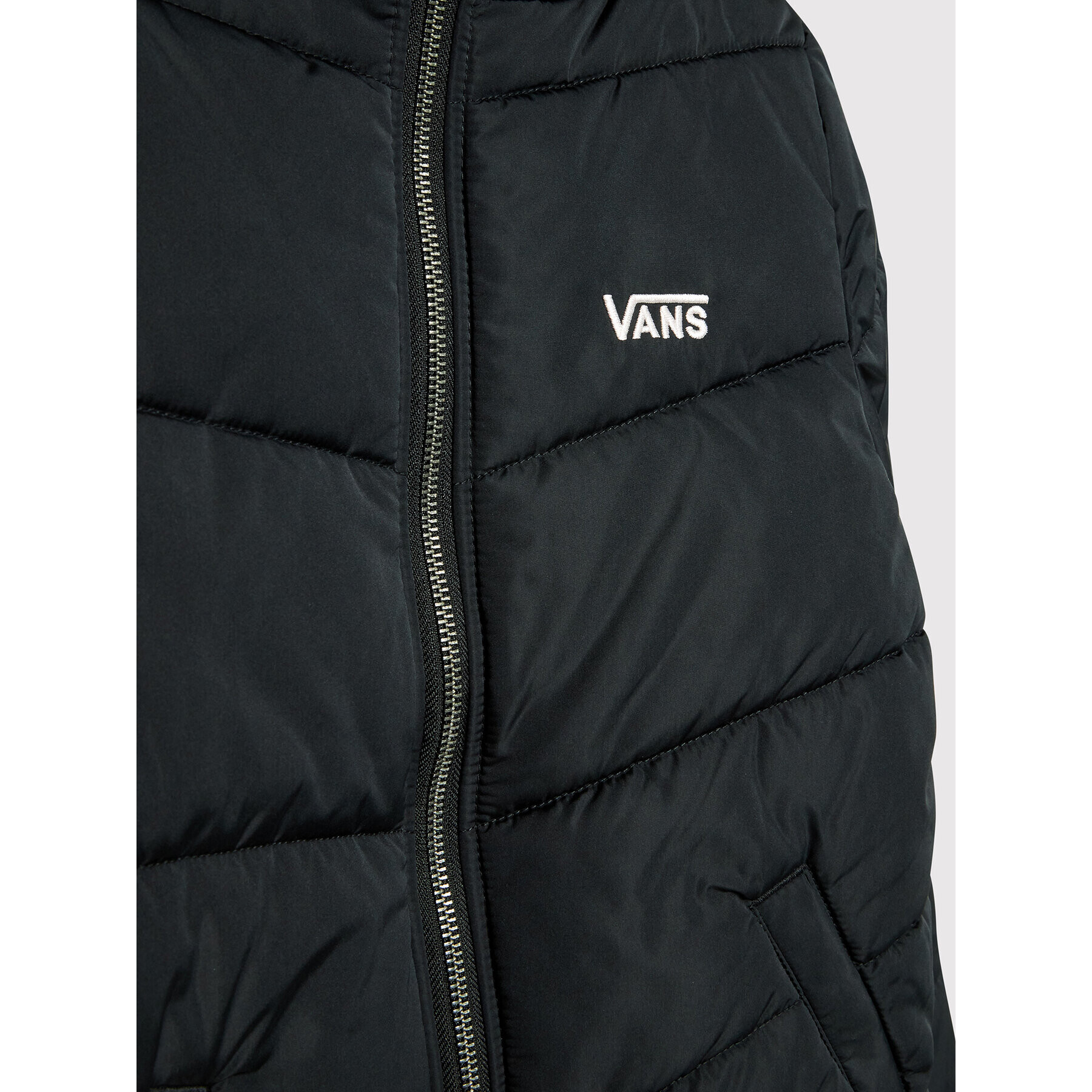 Vans Пухено яке Foundry Puffer VN0A53PL Черен Regular Fit - Pepit.bg