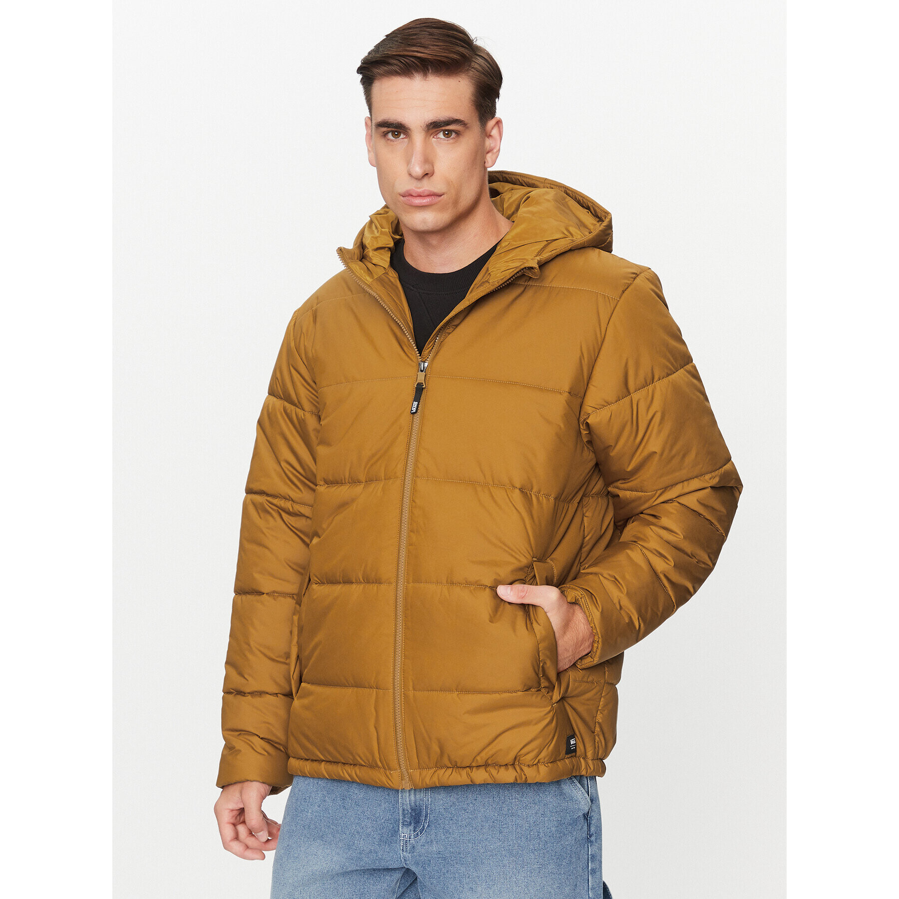 Vans Пухено яке Norris Mte 1 Puffer Jacket VN0008GB Кафяв Regular Fit - Pepit.bg