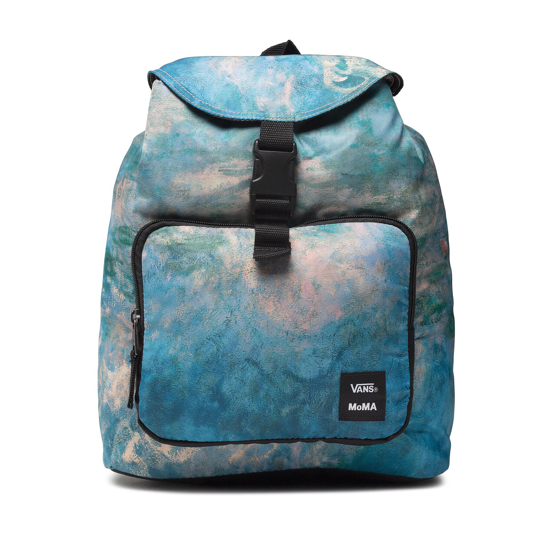 Vans Раница Wm X Moma Monet Backpack VN0A4SC418H1 Син - Pepit.bg