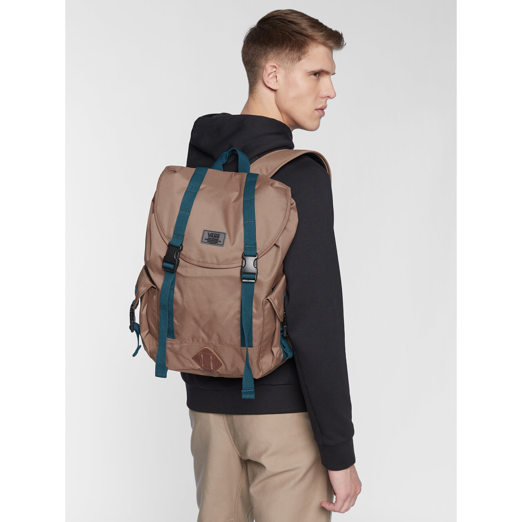 Vans Раница Basecamp Backpack VN0A7RXODZ91 Кафяв - Pepit.bg