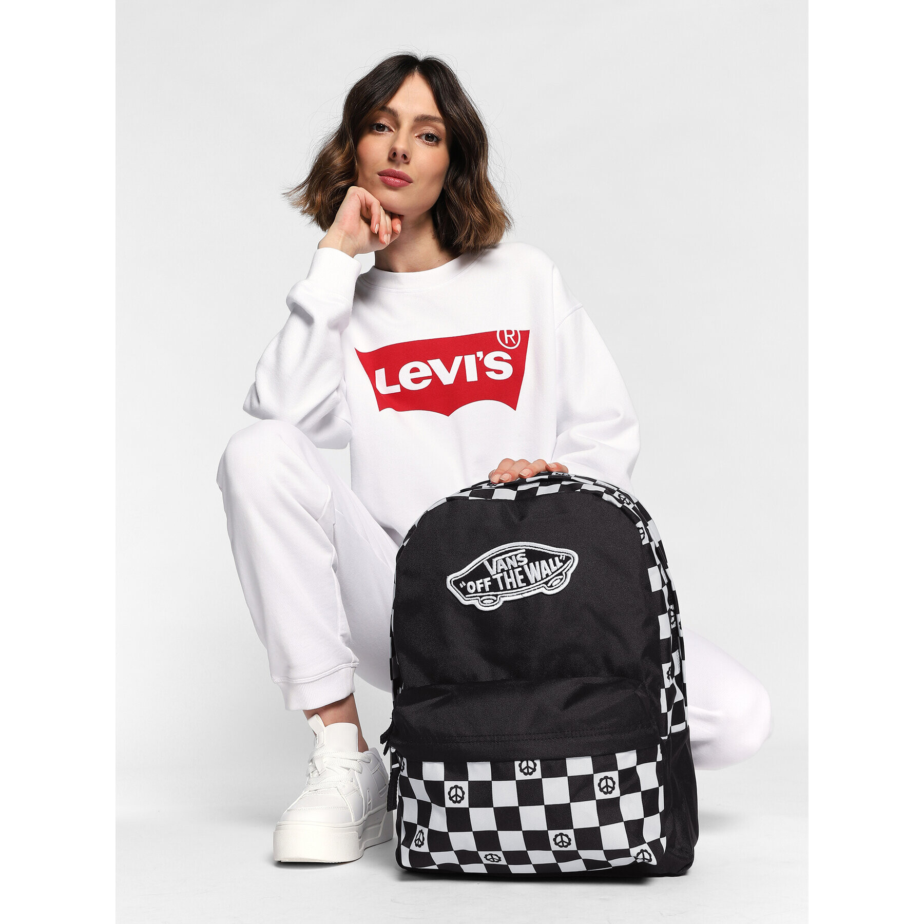 Vans Раница Realm Backpack VN0A3UI6BKA1 Черен - Pepit.bg