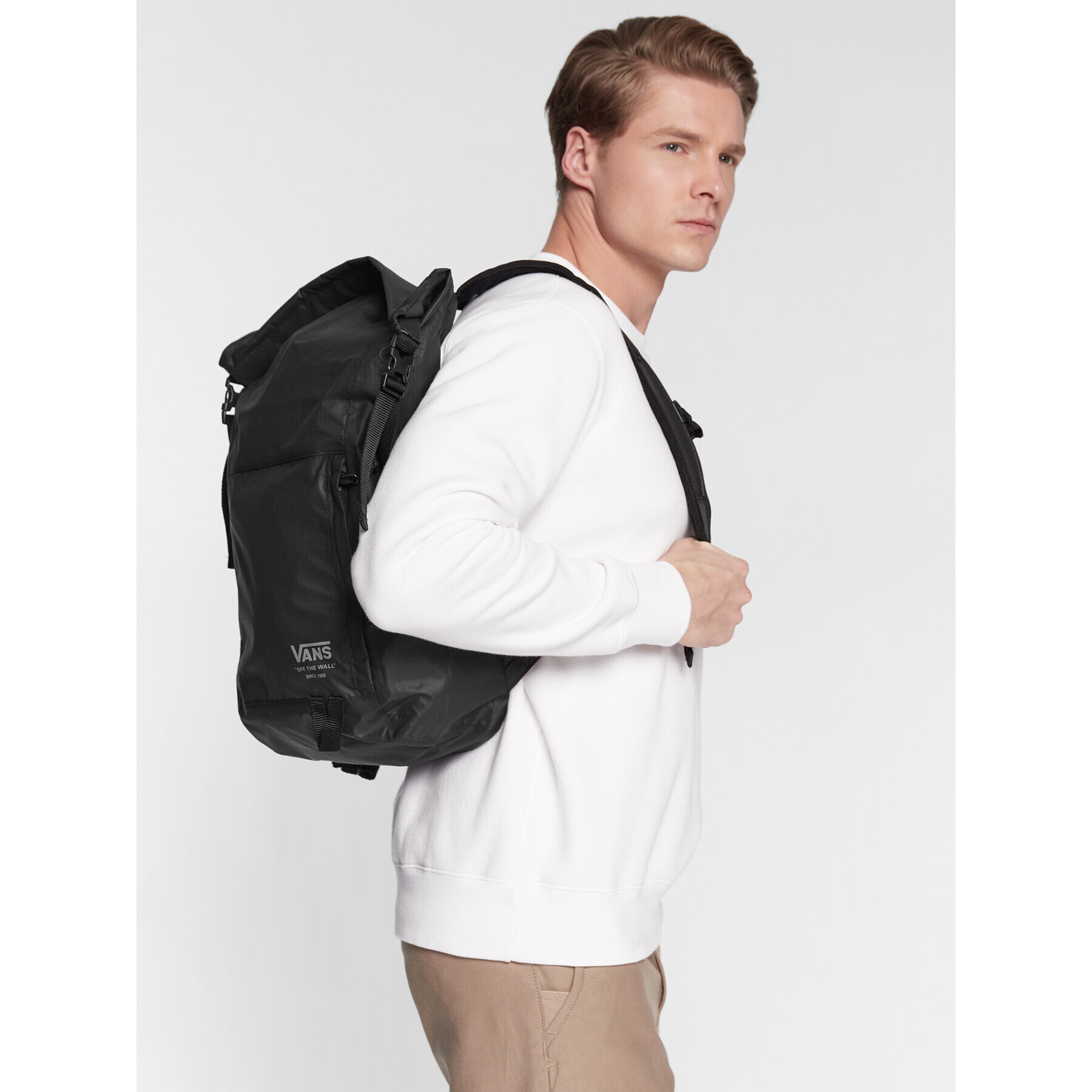 Vans Раница Rolltop Ba VN0A5KJHBLK1 Черен - Pepit.bg