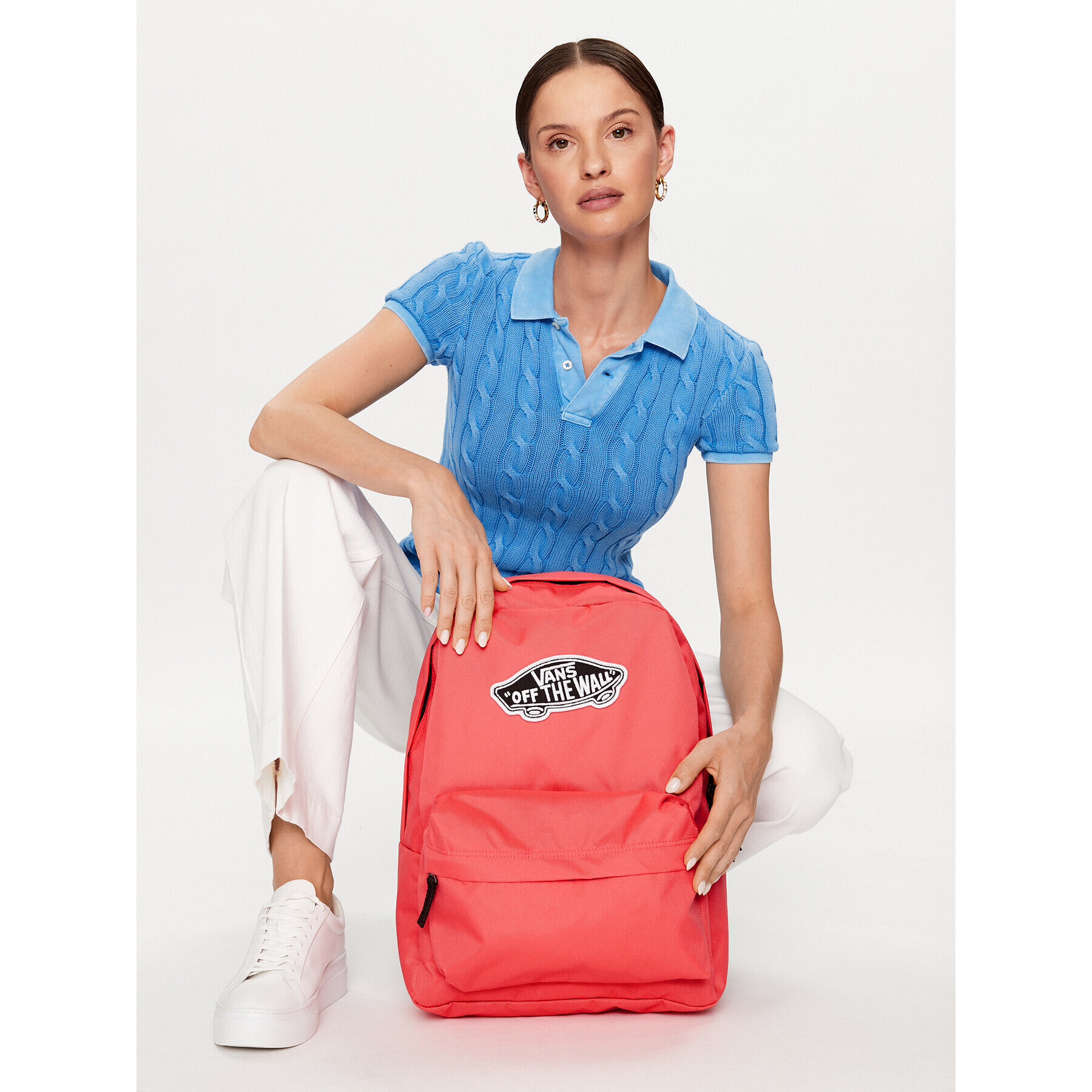 Vans Раница Wm Realm Backpack VN0A3UI6SNQ1 Коралов - Pepit.bg