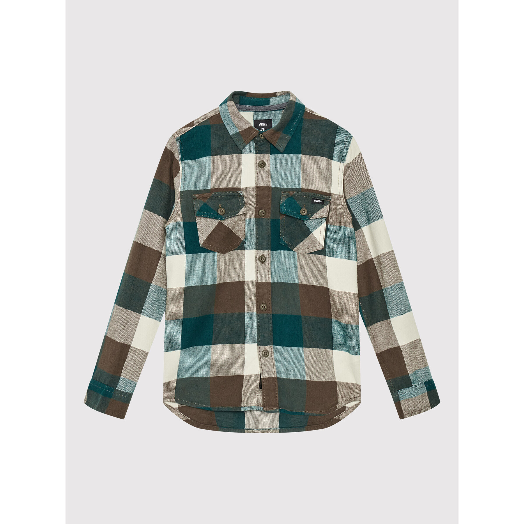 Vans Риза By Box VN000LPY Зелен Regular Fit - Pepit.bg