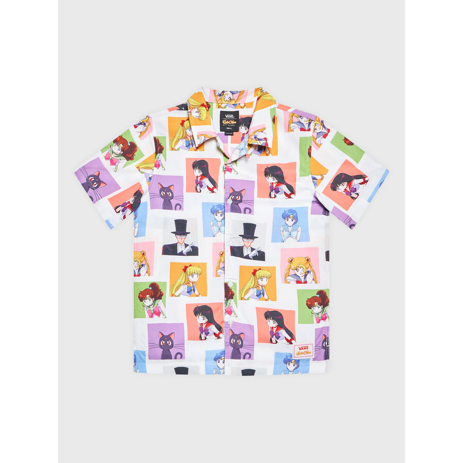 Vans Риза SAILOR MOON Pretty Guardian VN0000B0 Бял Regular Fit - Pepit.bg