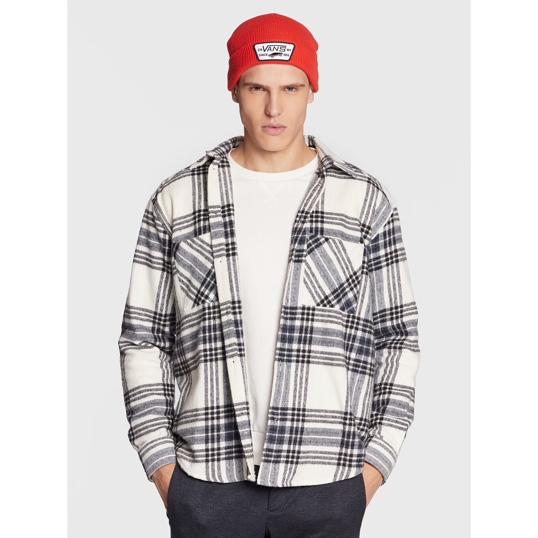 Vans Шапка Milford Bean VN0A36OJ6UA1 Червен - Pepit.bg