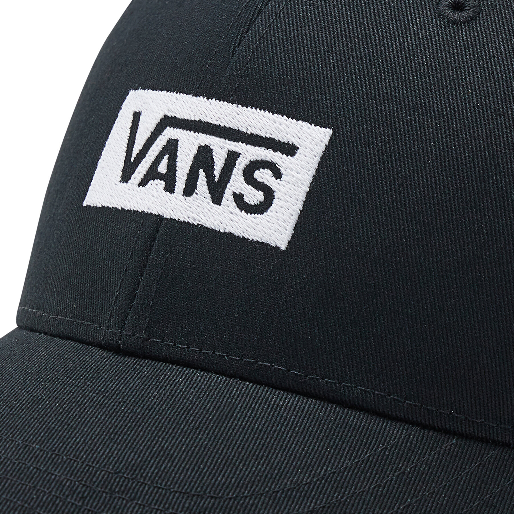 Vans Шапка с козирка Boxed Stuctured VN0A7SCZBLK1 Черен - Pepit.bg