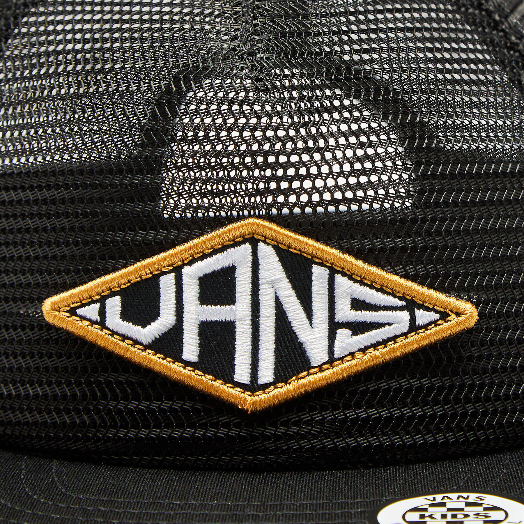 Vans Шапка с козирка Diamond Mesh Черен - Pepit.bg