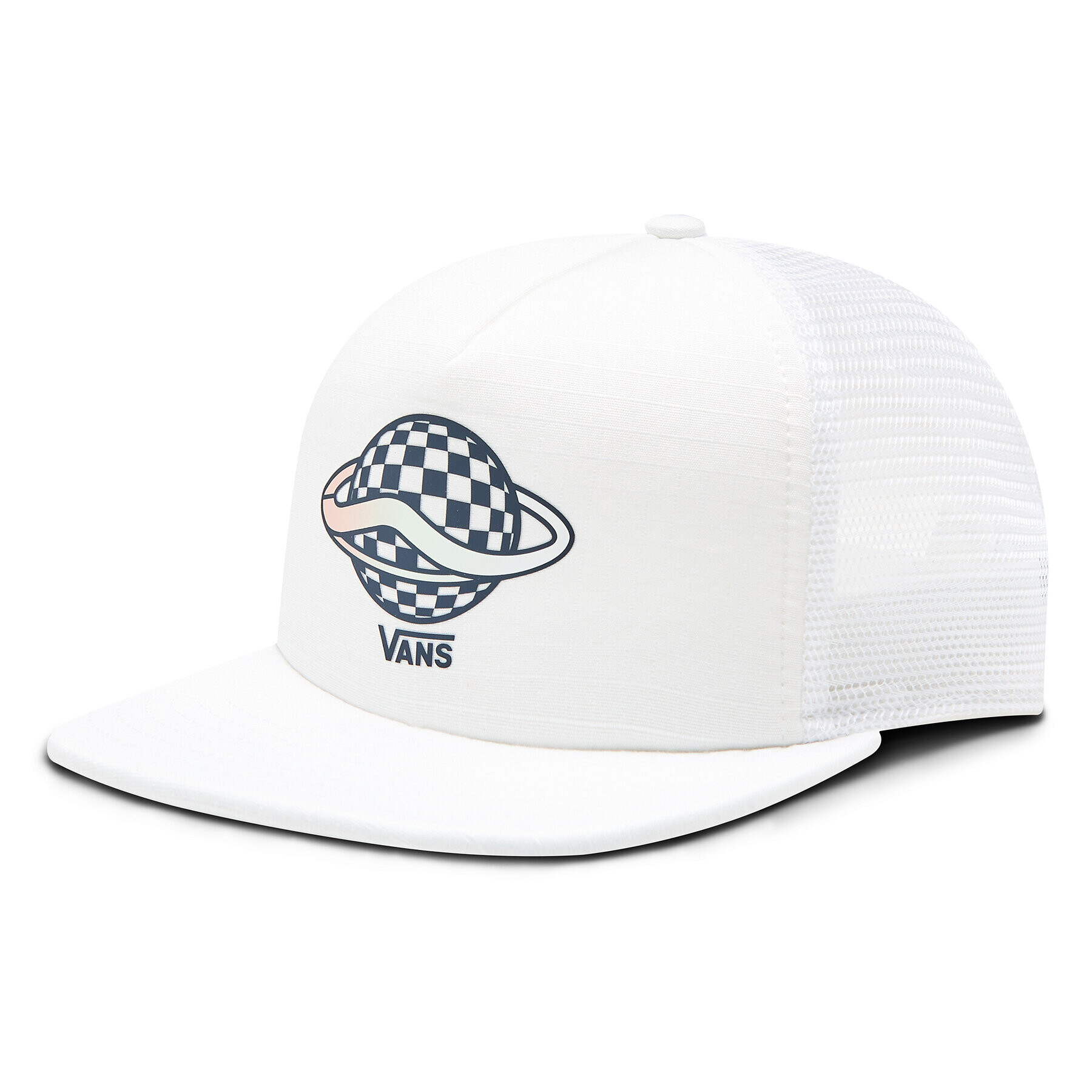 Vans Шапка с козирка Dna Unstructured Trucker VN00066YWHT1 Бял - Pepit.bg