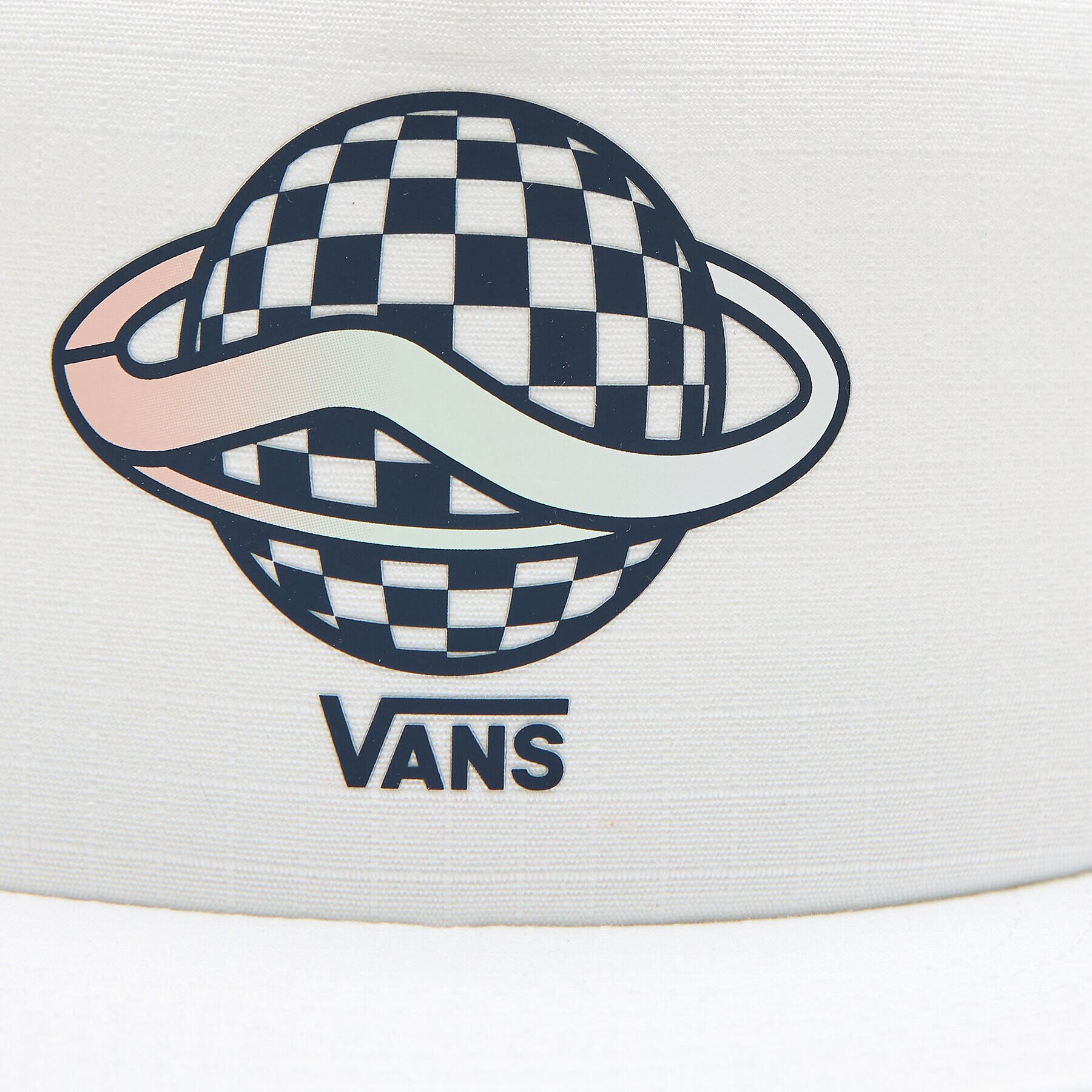 Vans Шапка с козирка Dna Unstructured Trucker VN00066YWHT1 Бял - Pepit.bg