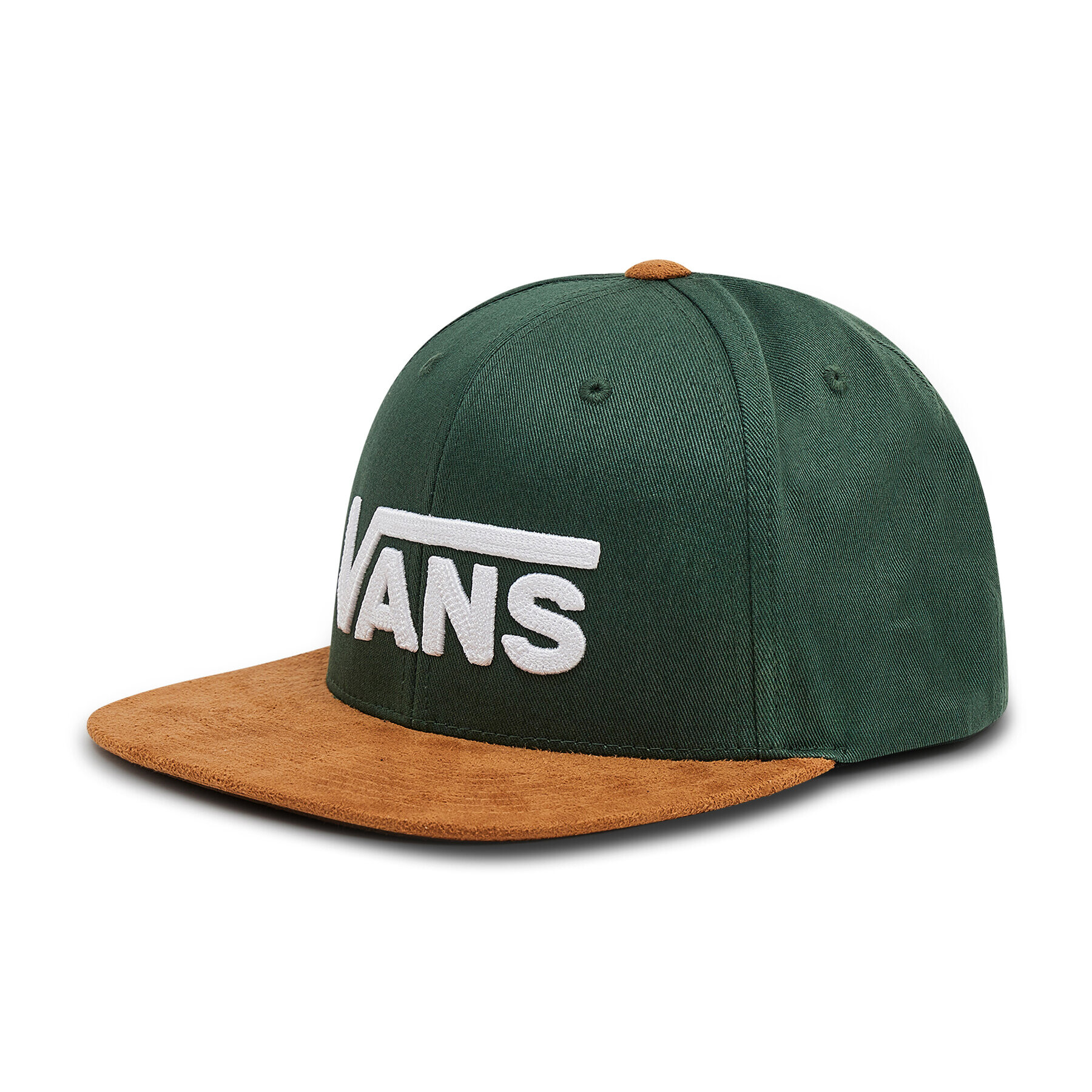 Vans Шапка с козирка Mn Drop V II Snapback VN0A36OR4CL1 Зелен - Pepit.bg