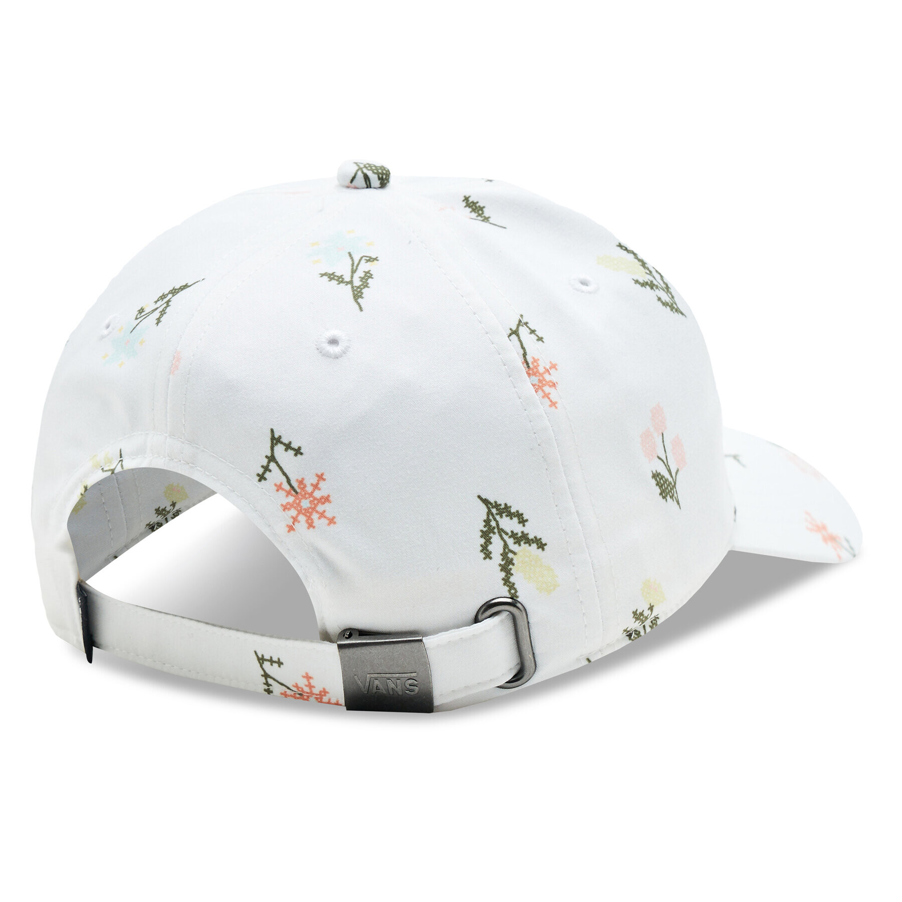 Vans Шапка с козирка Wm Court Side Printed Hat VN0A34GRBRP1 Екрю - Pepit.bg