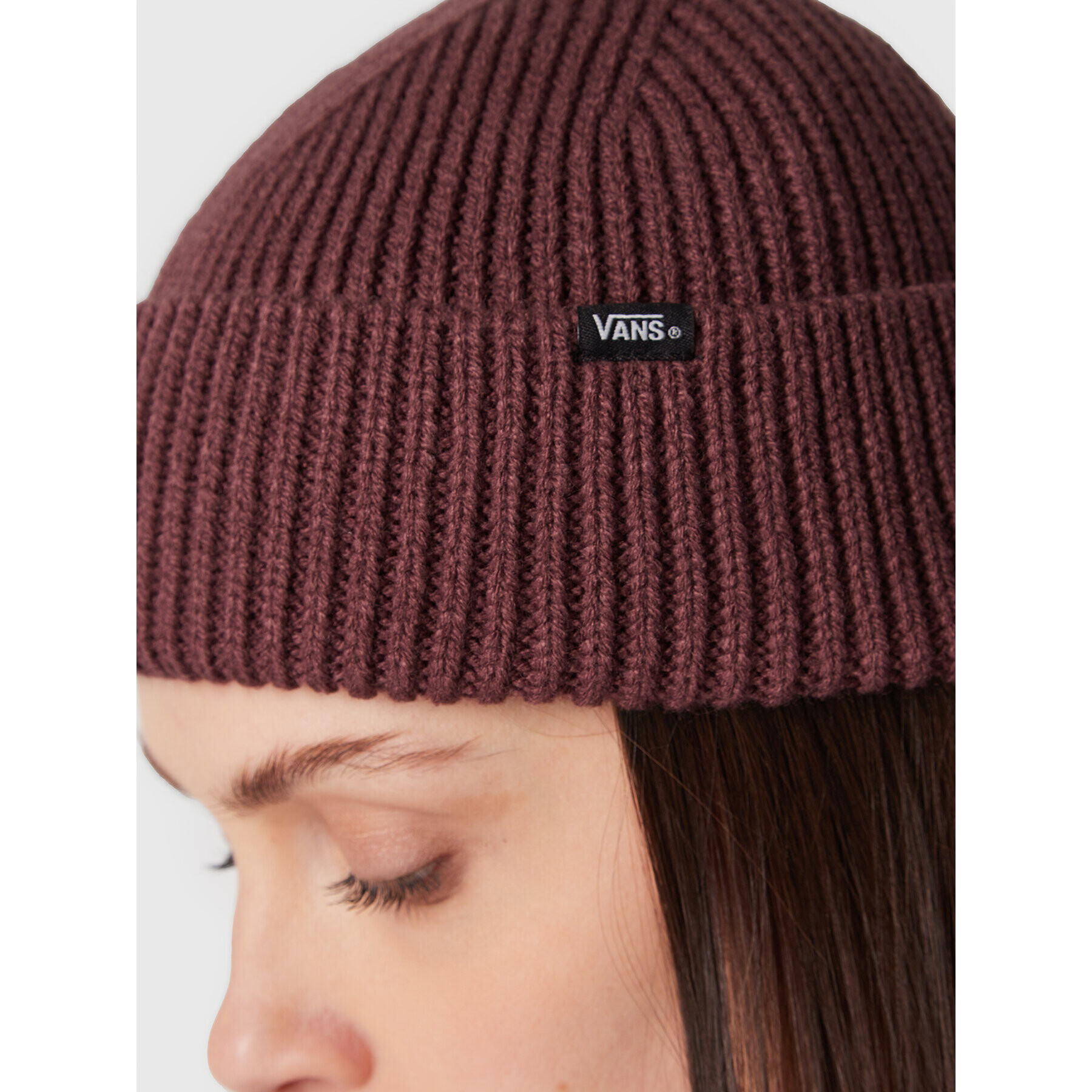 Vans Шапка Shorty Beanie VN0A4UMAALI1 Бордо - Pepit.bg