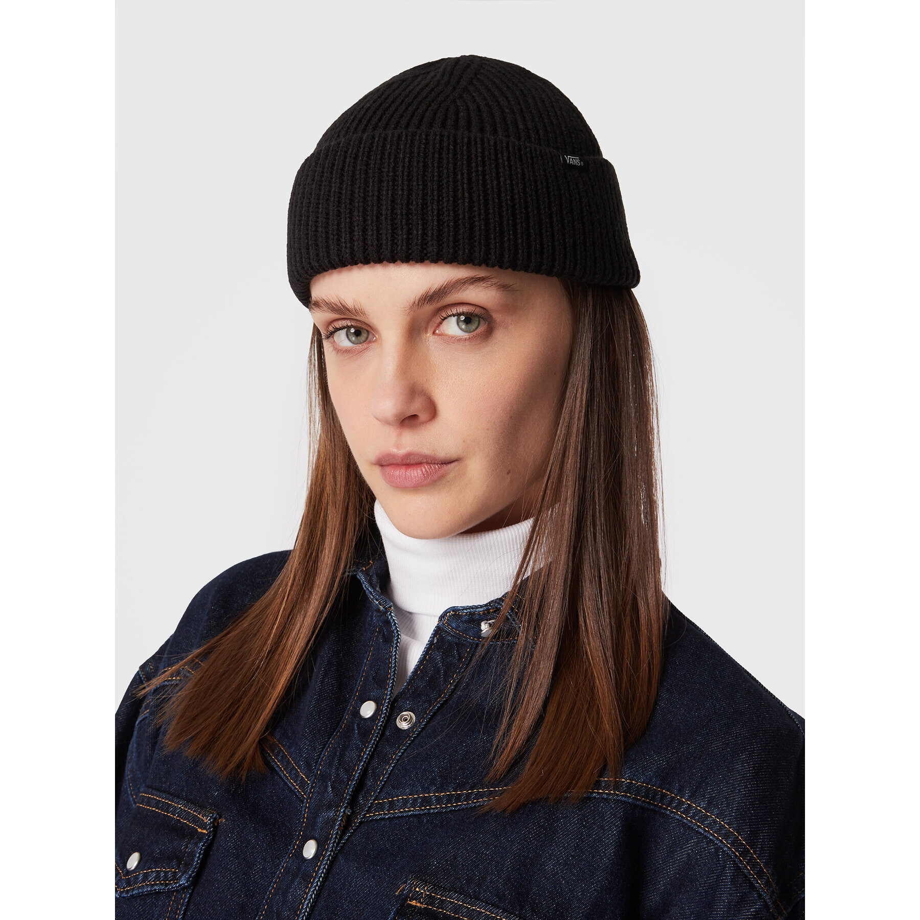 Vans Шапка Shorty Beanie VN0A4UMAJNH1 Черен - Pepit.bg