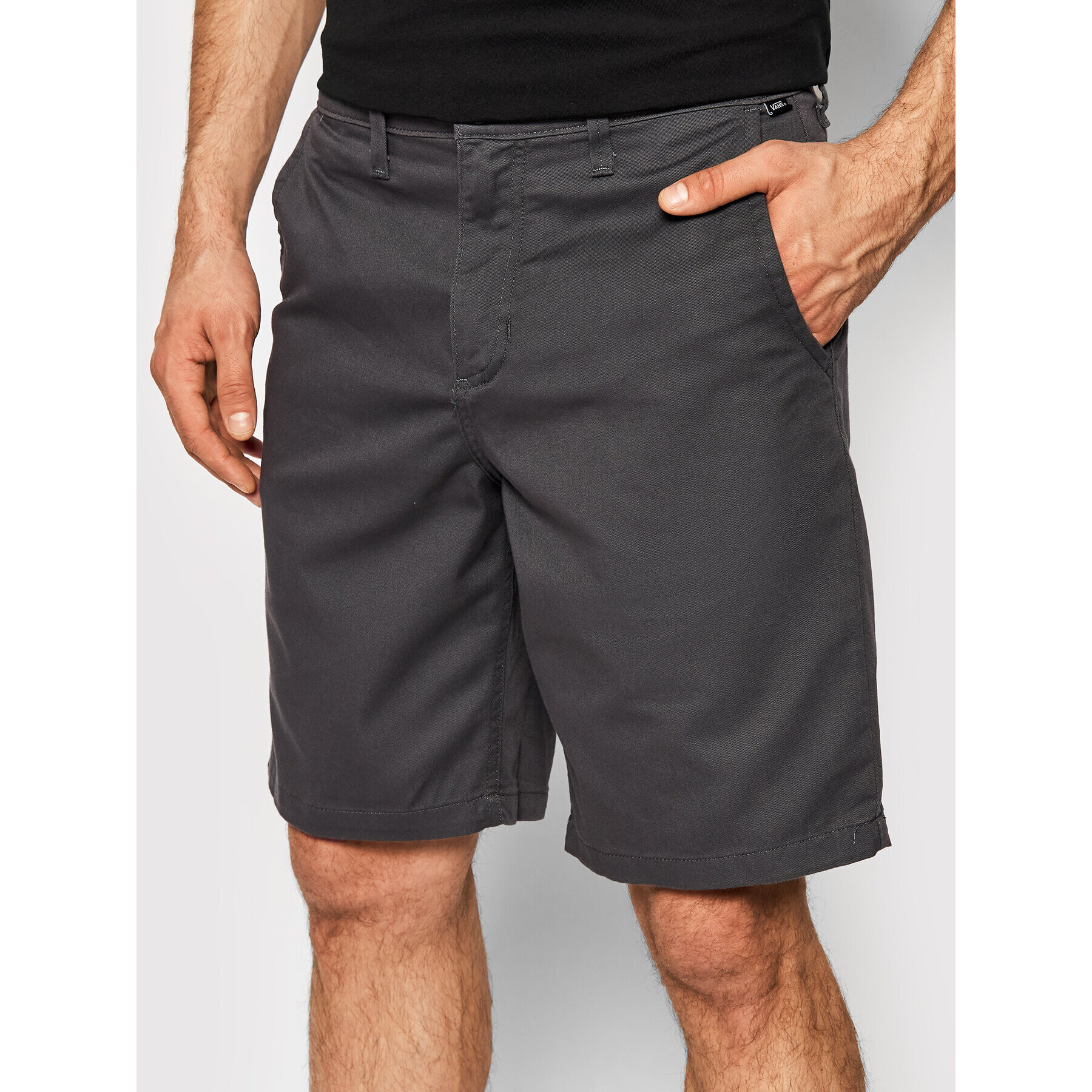Vans Шорти от плат Authentic Chino VN0A5FJX Сив Relaxed Fit - Pepit.bg