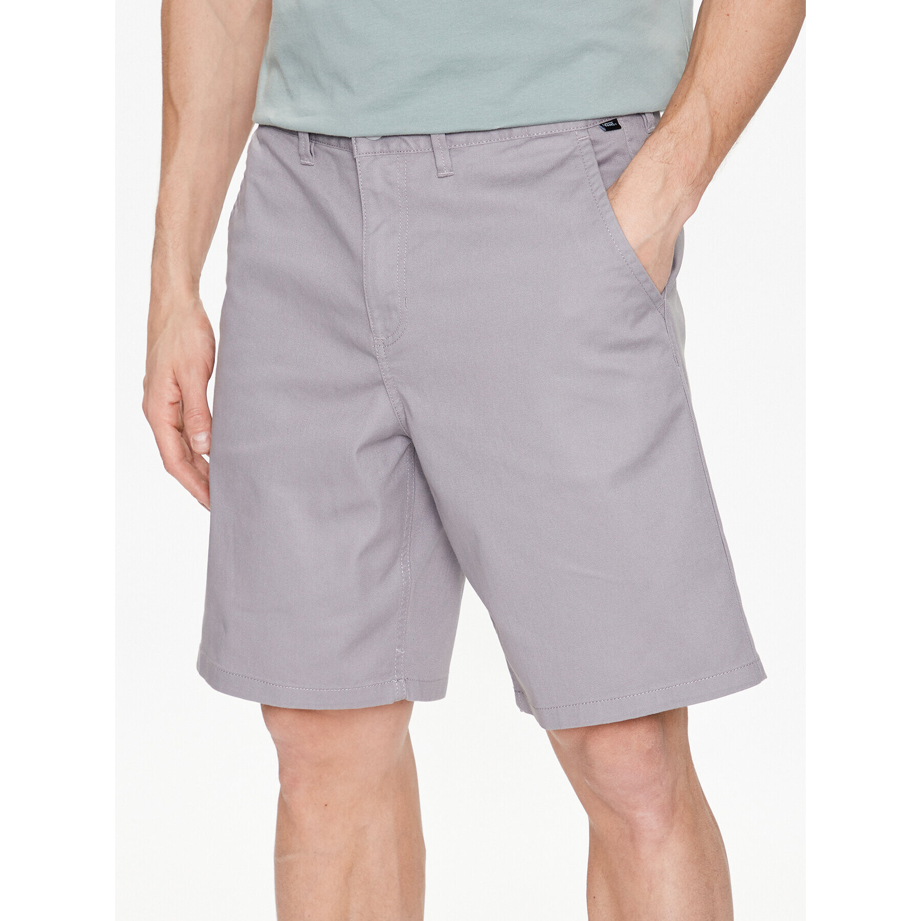 Vans Шорти от плат Authentic Chino VN0A5FJX Сив Relaxed Fit - Pepit.bg