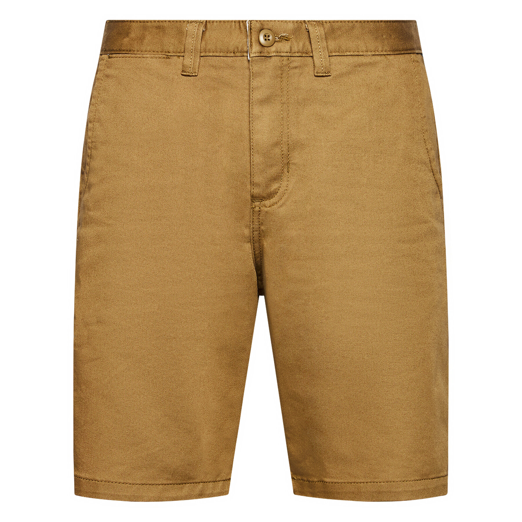 Vans Шорти от плат Authentic Stretch VN0A5FEC Кафяв Regular Fit - Pepit.bg