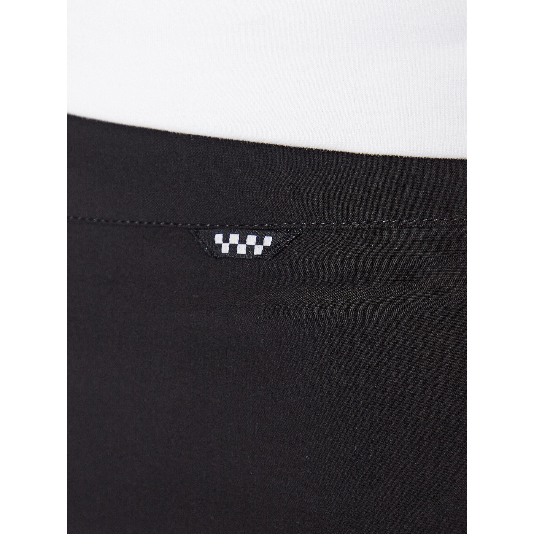 Vans Шорти от плат The Daily Solid VN0007XR Черен Regular Fit - Pepit.bg