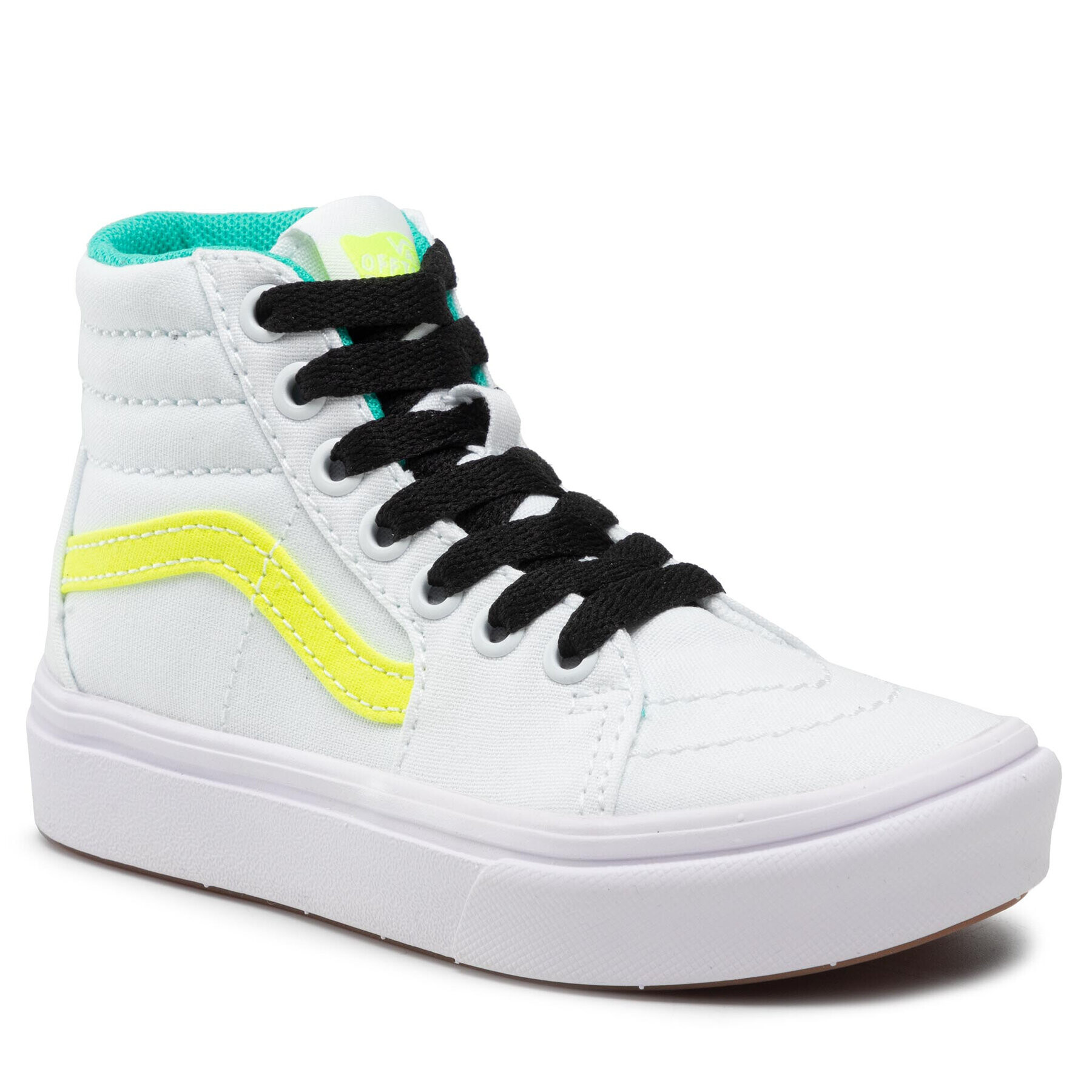 Vans Сникърси Comfycush Sk8-Hi VN0A4U1RABV1 Бял - Pepit.bg