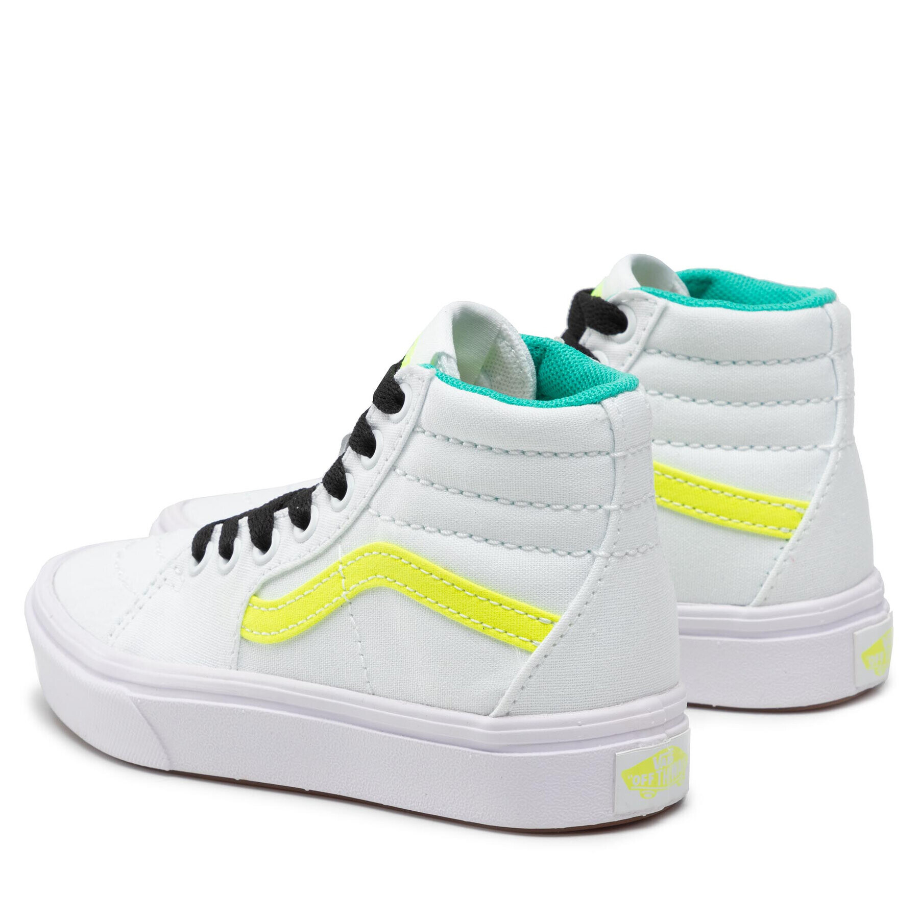 Vans Сникърси Comfycush Sk8-Hi VN0A4U1RABV1 Бял - Pepit.bg