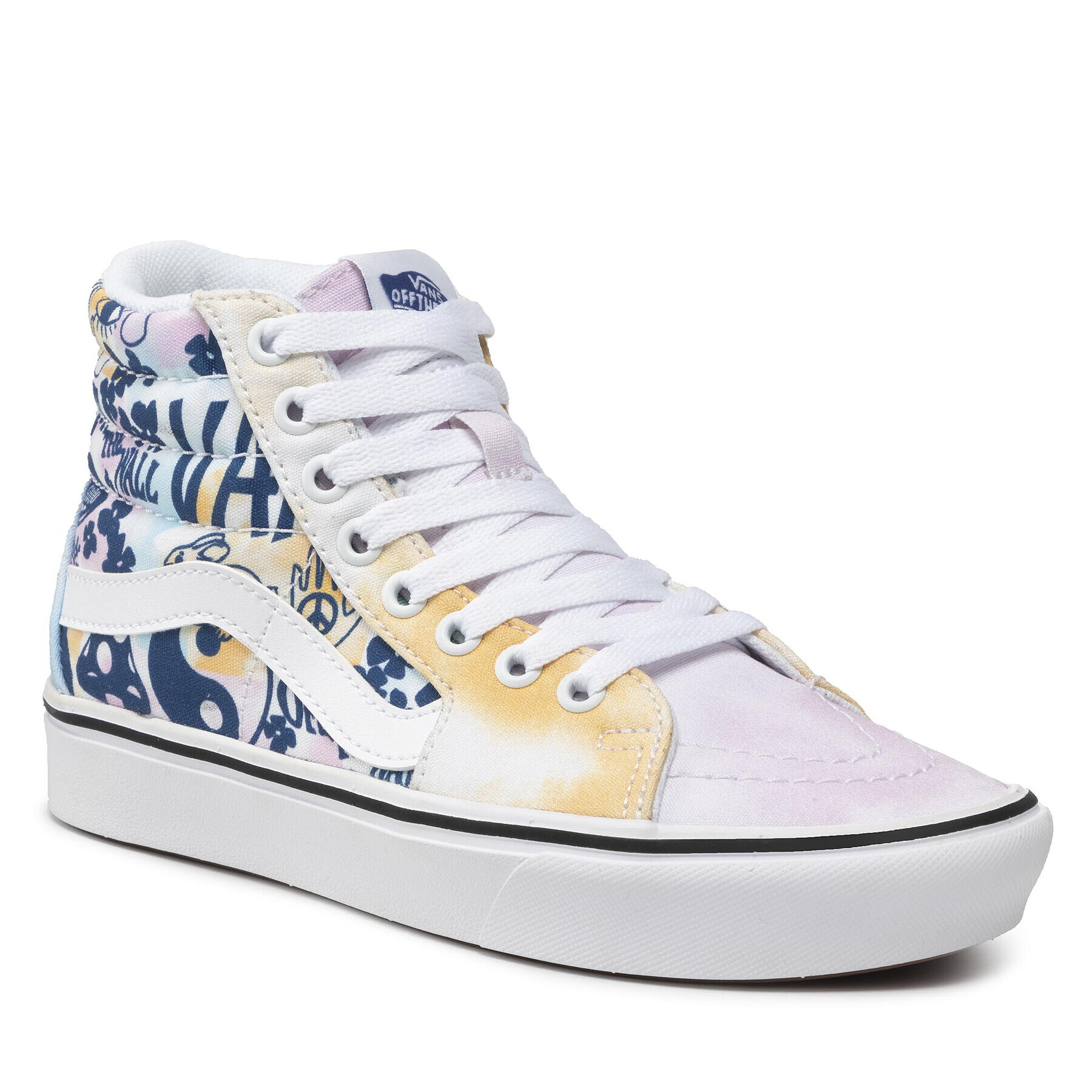 Vans Сникърси Comfycush Sk8-Hi VN0A7TNOB1Y1 Цветен - Pepit.bg