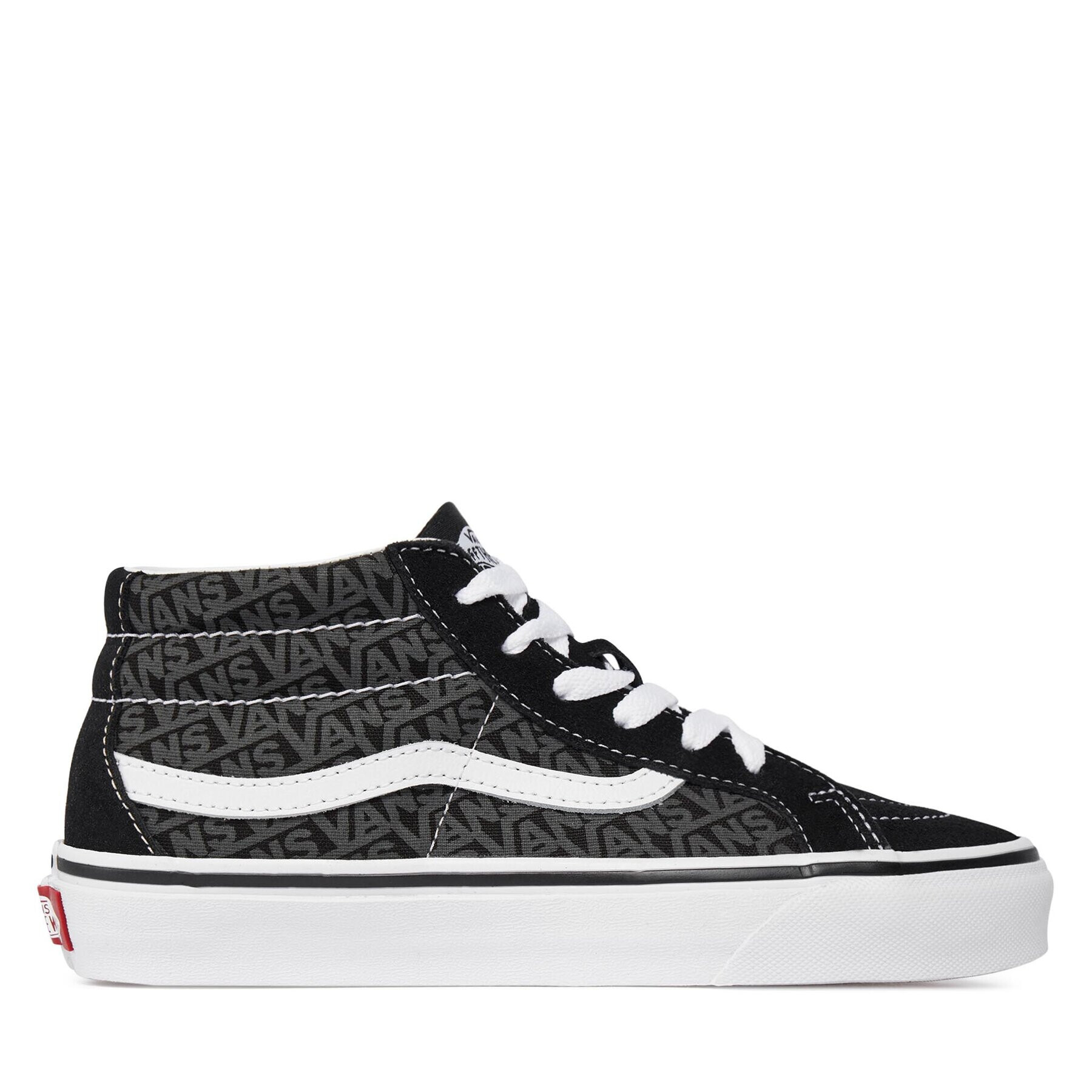 Vans Сникърси Jn Sk8-Mid Reissue VN000DNZ6BT1 Черен - Pepit.bg