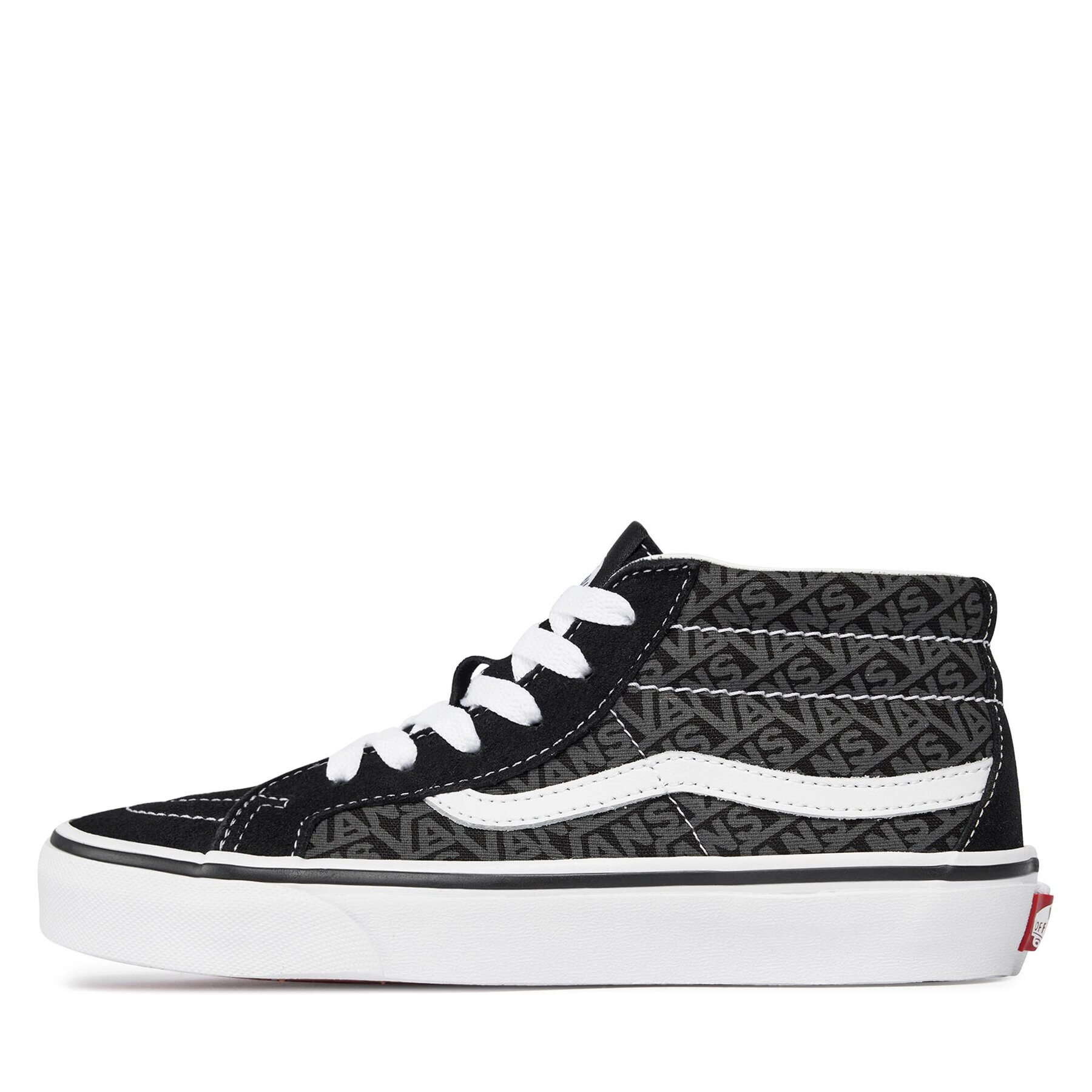 Vans Сникърси Jn Sk8-Mid Reissue VN000DNZ6BT1 Черен - Pepit.bg