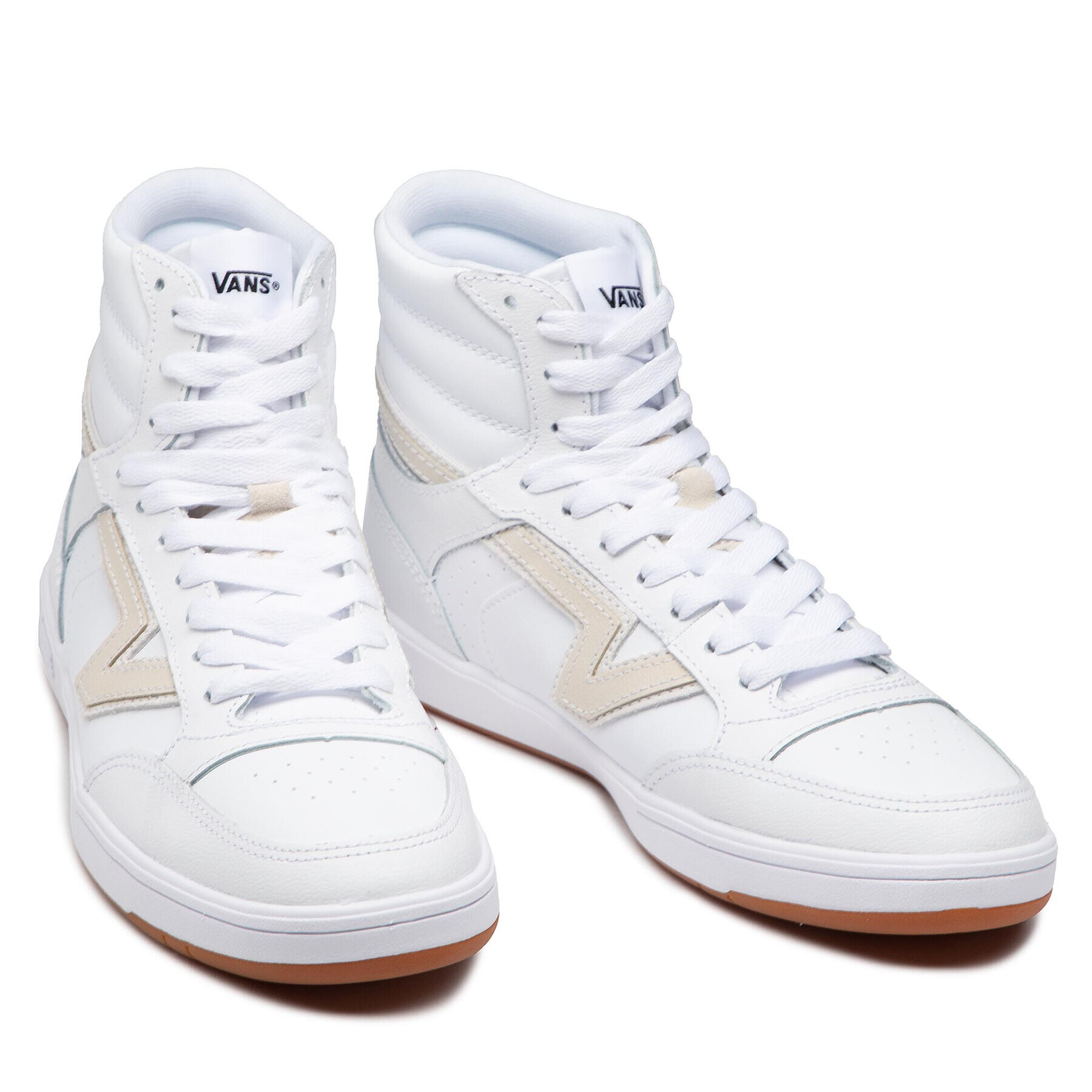 Vans Сникърси Lowland Hi Cc VN0A5DY91EE1 Бял - Pepit.bg