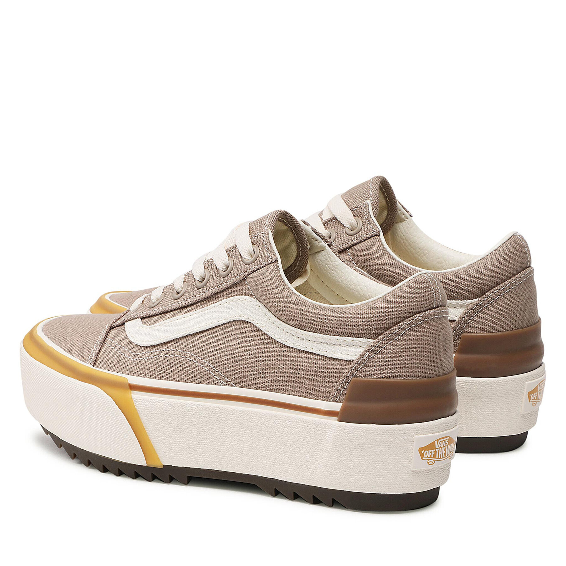 Vans Сникърси Old Skool Stac VN0A4U15BD31 Бежов - Pepit.bg