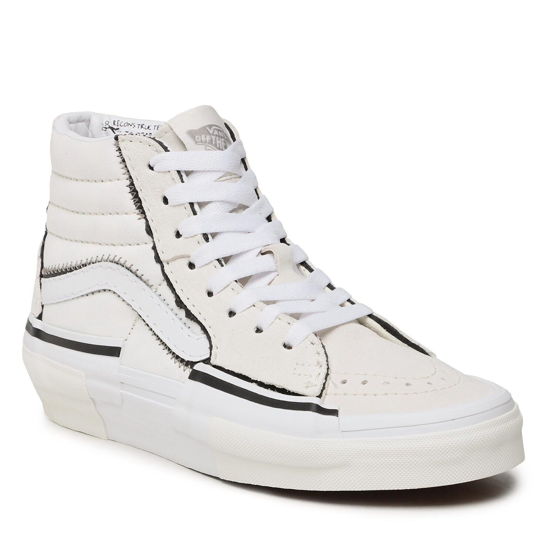 Vans Сникърси Sk8-Hi Reconst VN0005UKQJM1 Бял - Pepit.bg