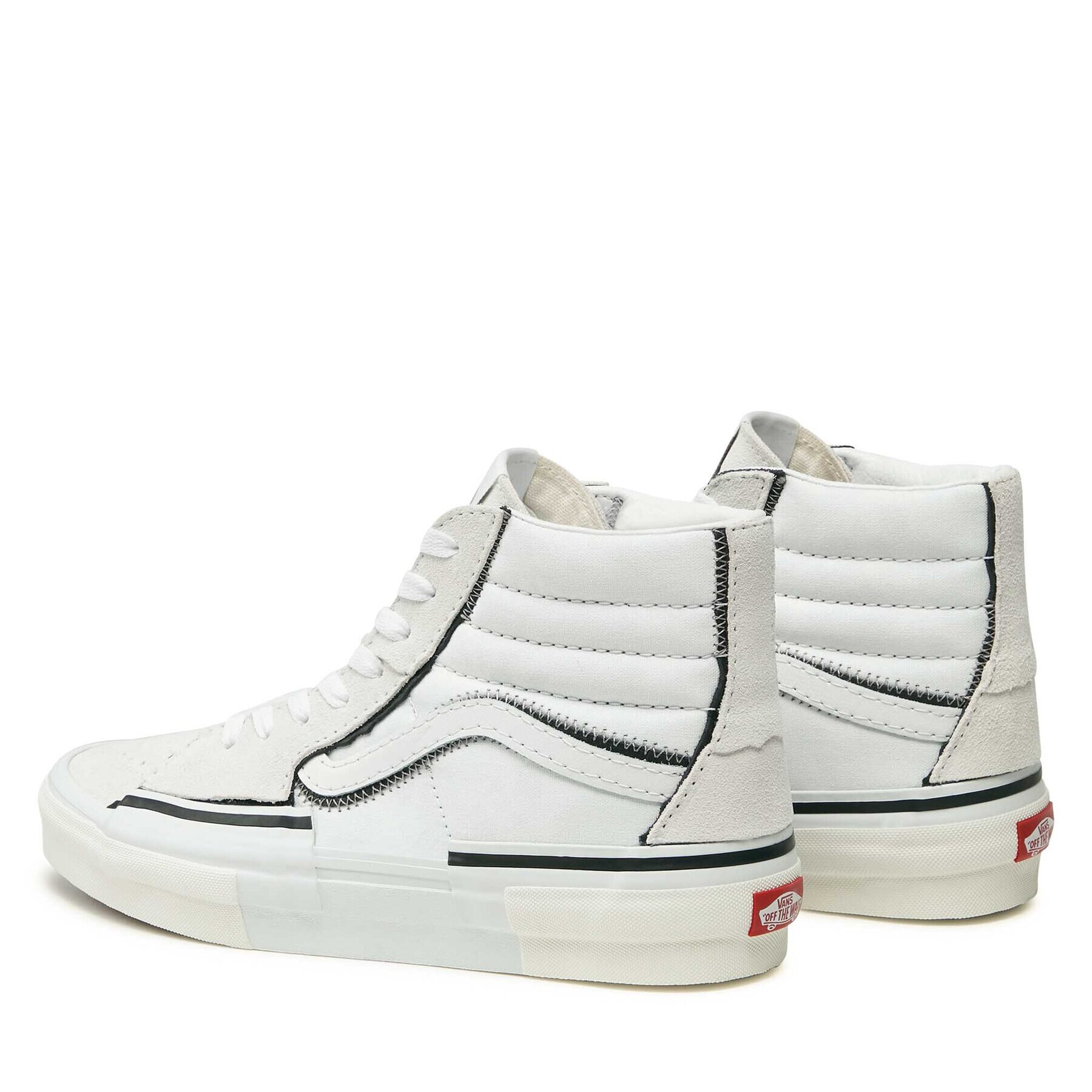 Vans Сникърси Sk8-Hi Reconstruct VN0005UKW001 Бял - Pepit.bg