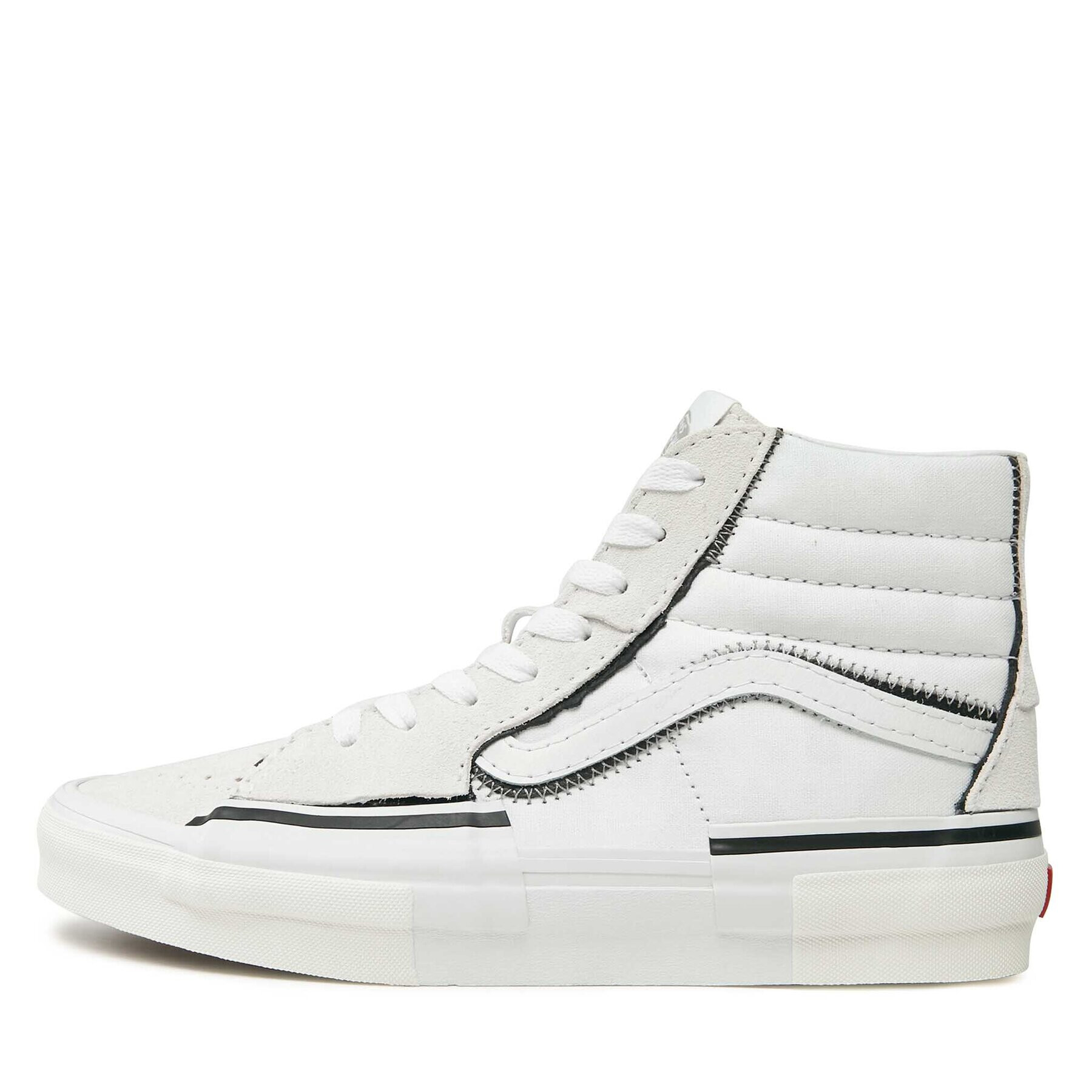 Vans Сникърси Sk8-Hi Reconstruct VN0005UKW001 Бял - Pepit.bg