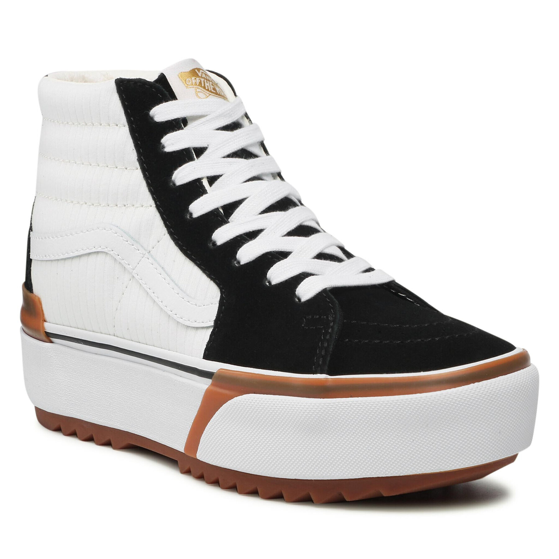 Vans Сникърси Sk8-Hi Stacked VN0A4BTW6131 Бял - Pepit.bg