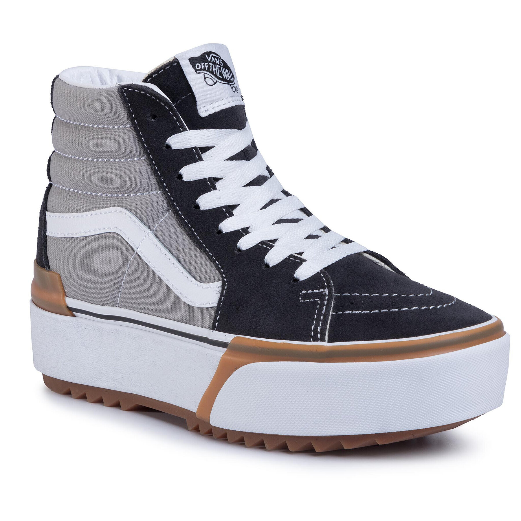 Vans Сникърси Sk8-Hi Stacked VN0A4BTWIYP1 Сив - Pepit.bg