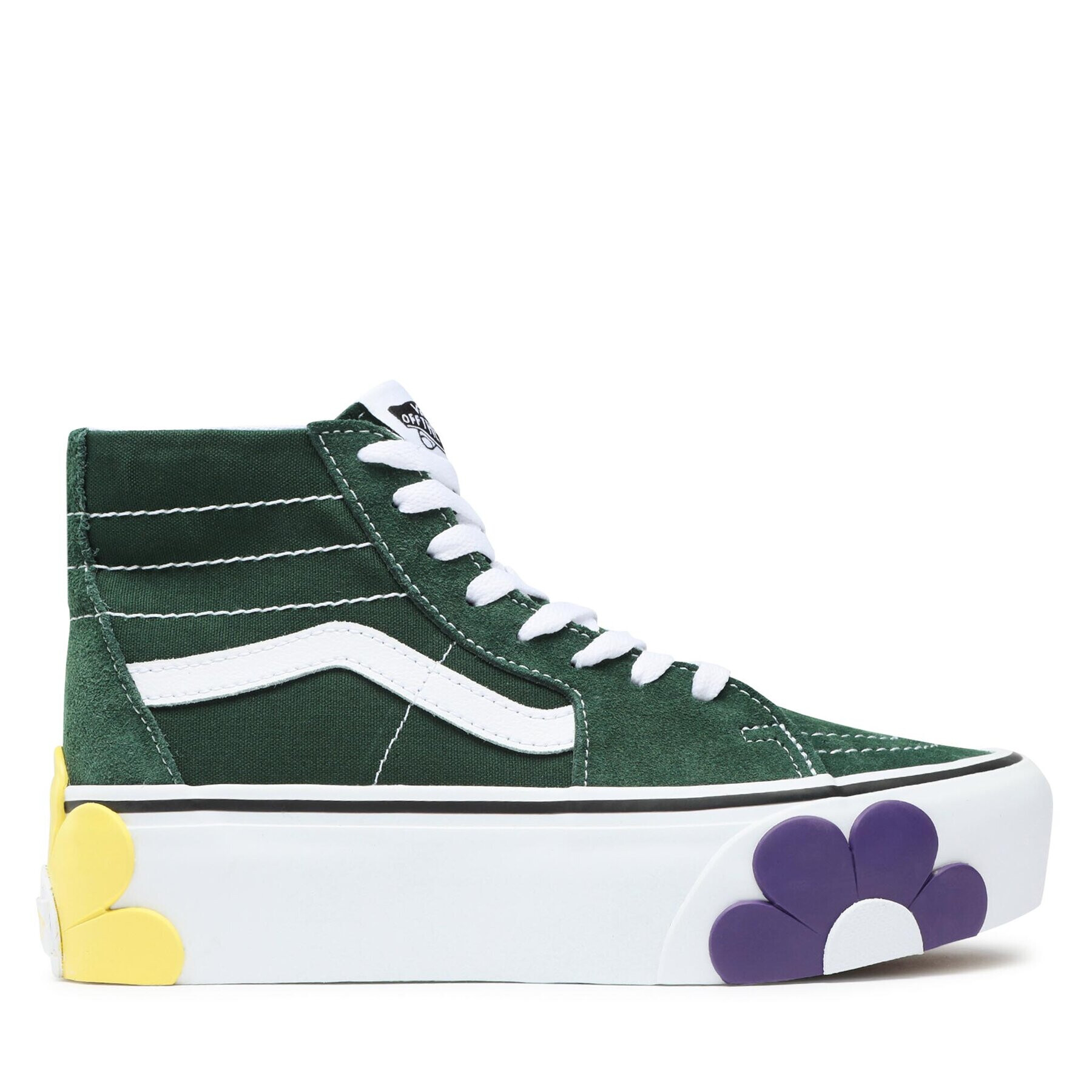 Vans Сникърси Sk8-Hi Tapered Stackform Osf VN0A5JM1BGK1 Зелен - Pepit.bg