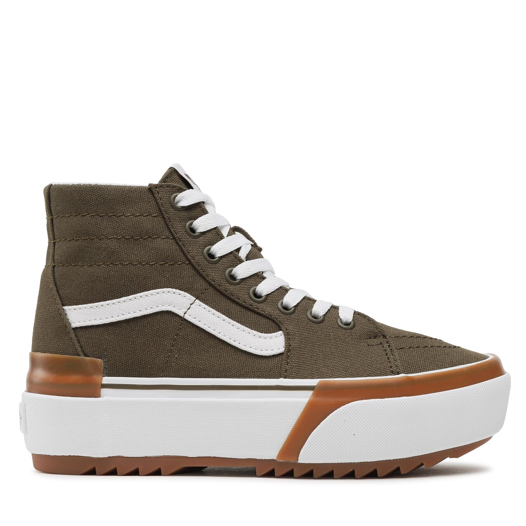 Vans Сникърси Sk8-Hi Tapered VN0005U2DOL1 Зелен - Pepit.bg