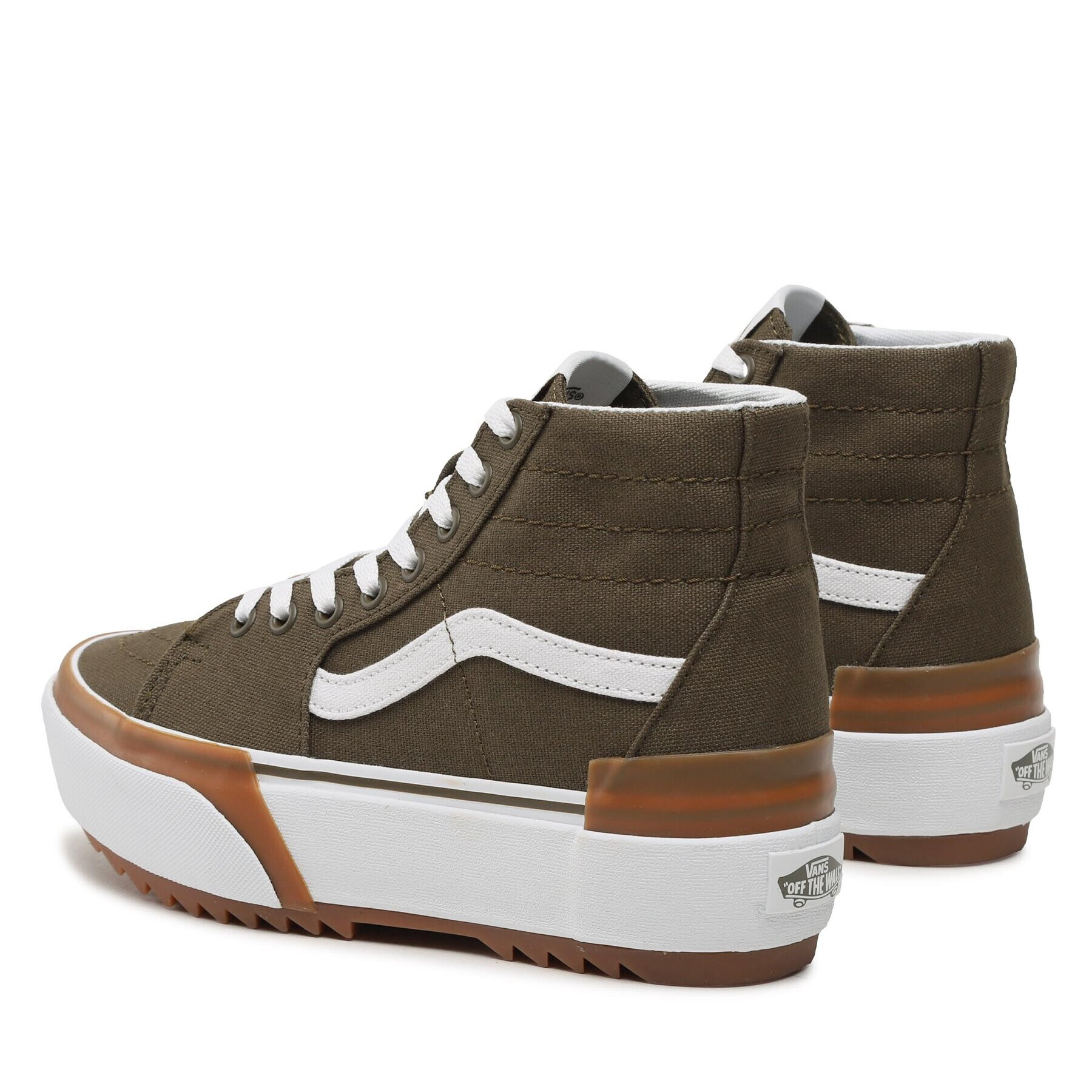 Vans Сникърси Sk8-Hi Tapered VN0005U2DOL1 Зелен - Pepit.bg