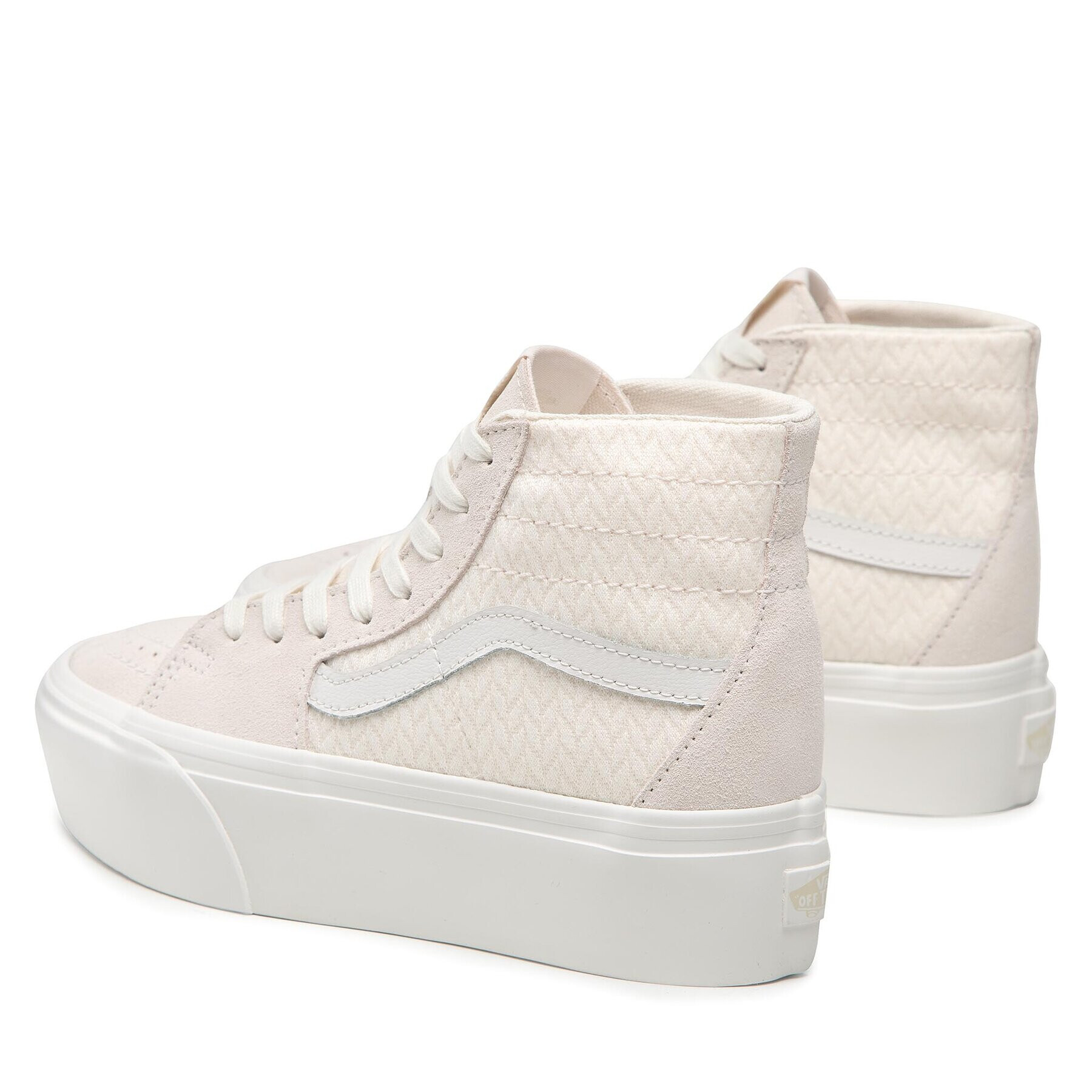 Vans Сникърси Sk8-Hi Tapered VN0A7Q5PBKN1 Бежов - Pepit.bg