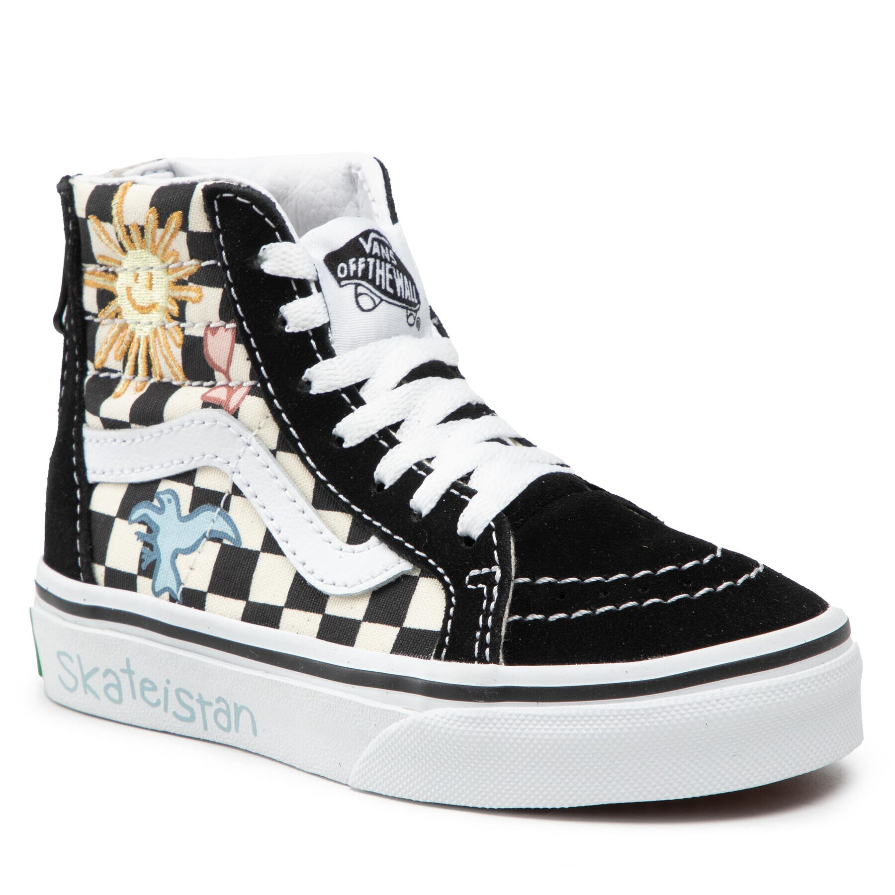 Vans Сникърси Sk8-Hi Zip VN000W9W89C1 Черен - Pepit.bg