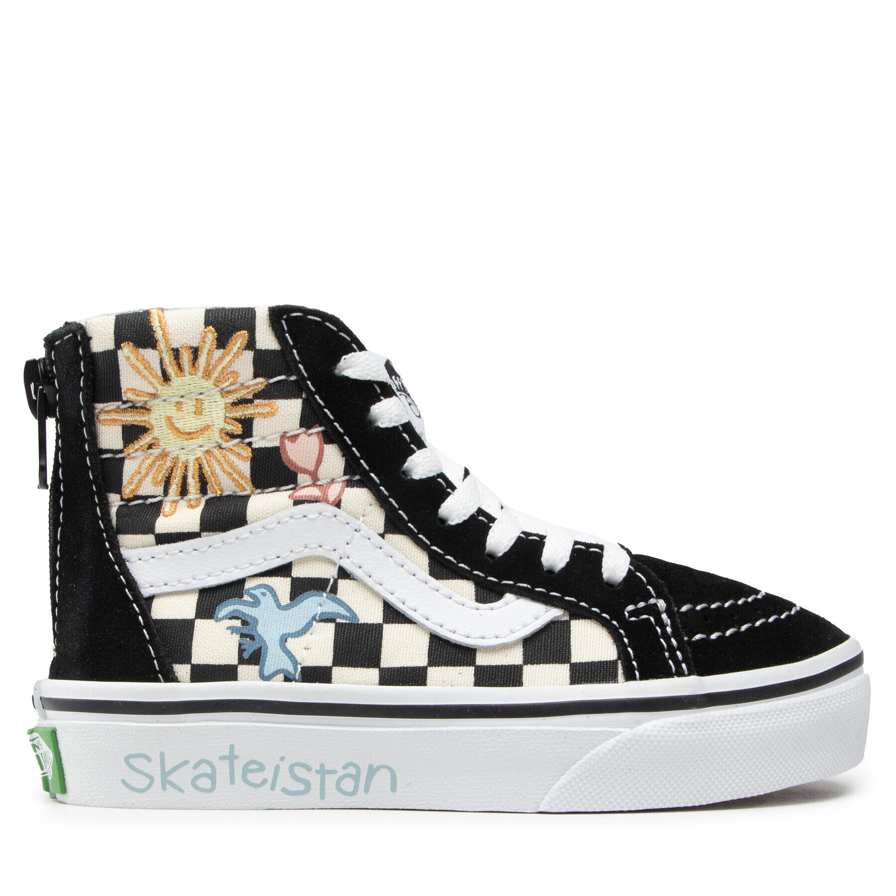 Vans Сникърси Sk8-Hi Zip VN000W9W89C1 Черен - Pepit.bg