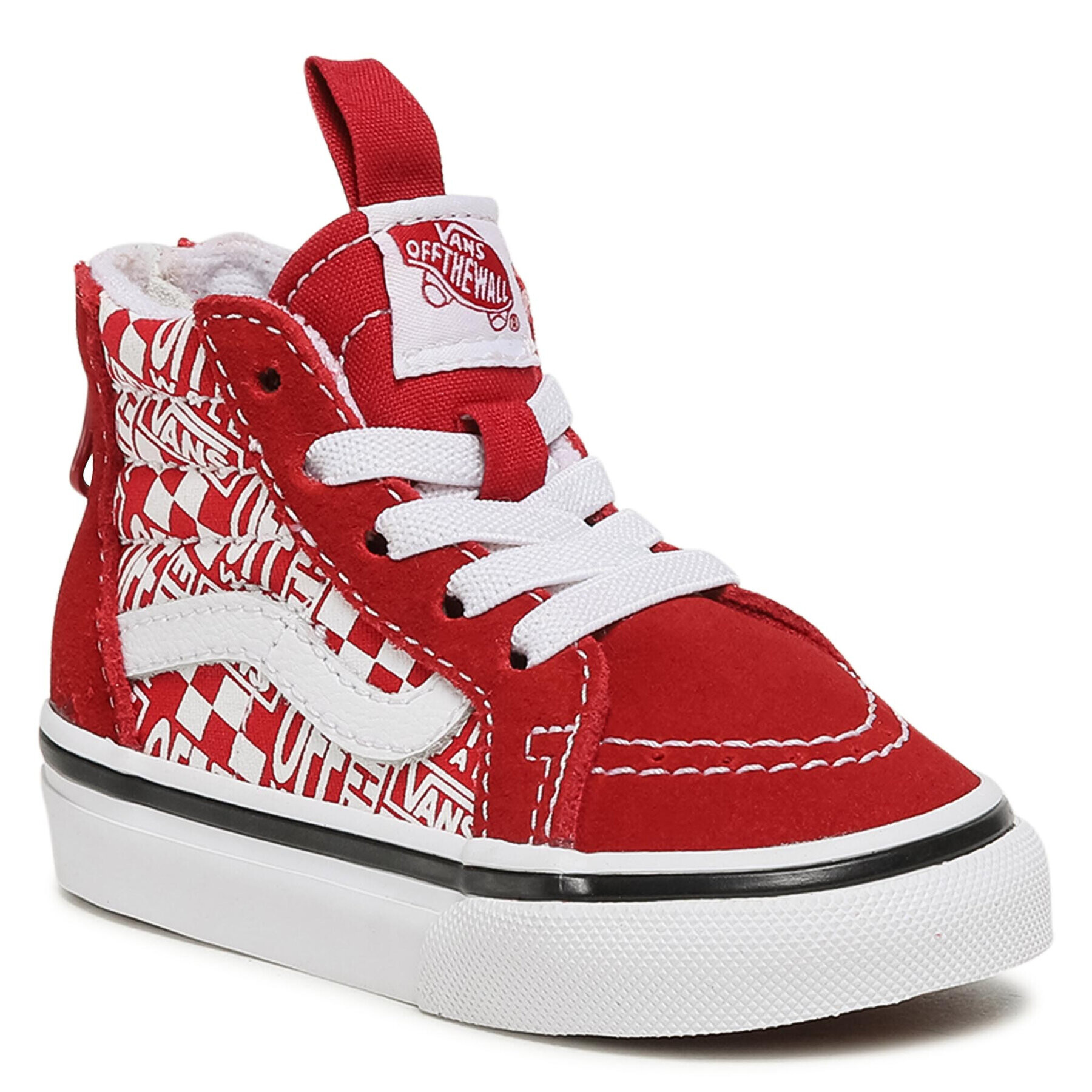Vans Сникърси Sk8-Hi Zip VN0A4BV13VB1 Червен - Pepit.bg