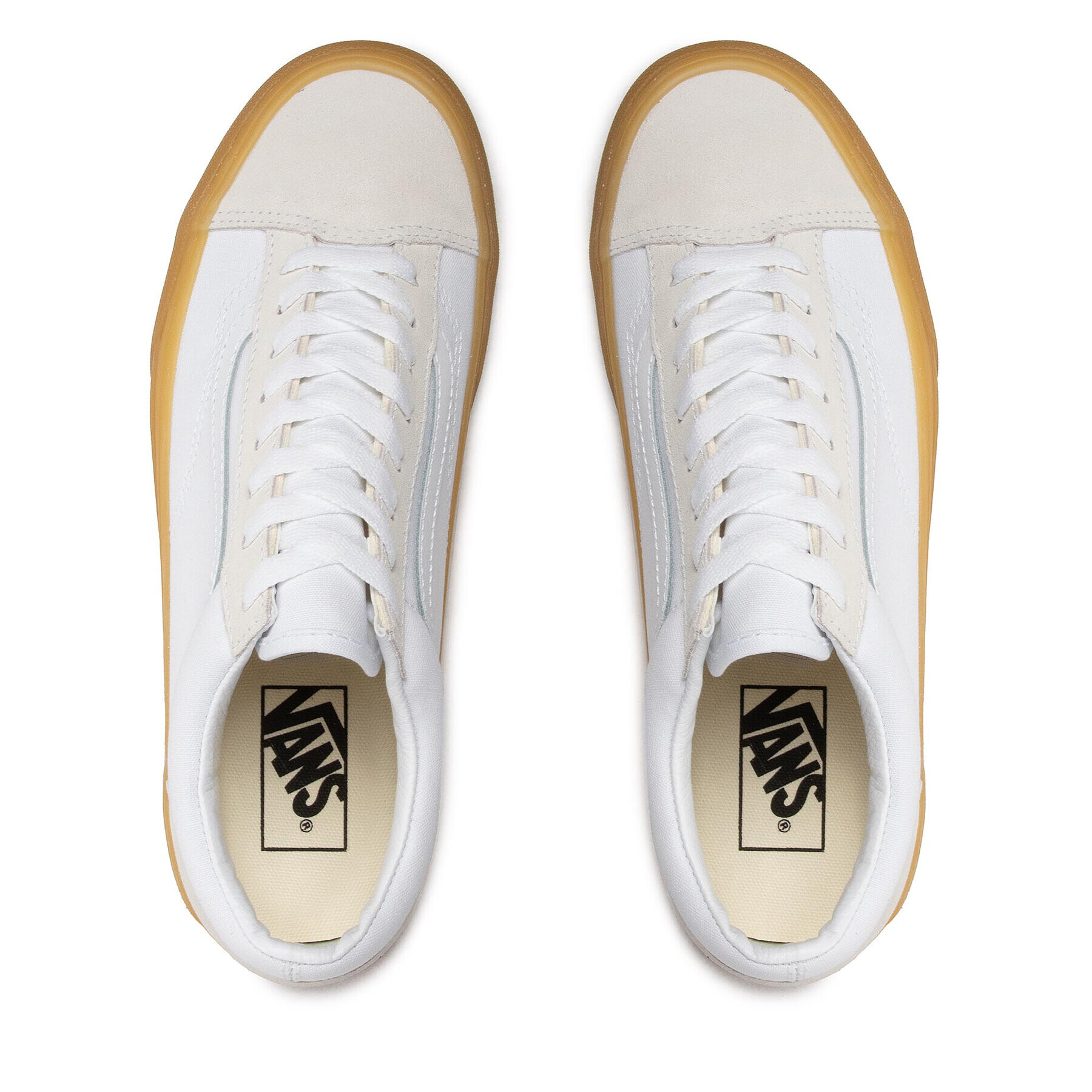 Vans Сникърси Style 36 VN0A54F6WHT1 Бял - Pepit.bg
