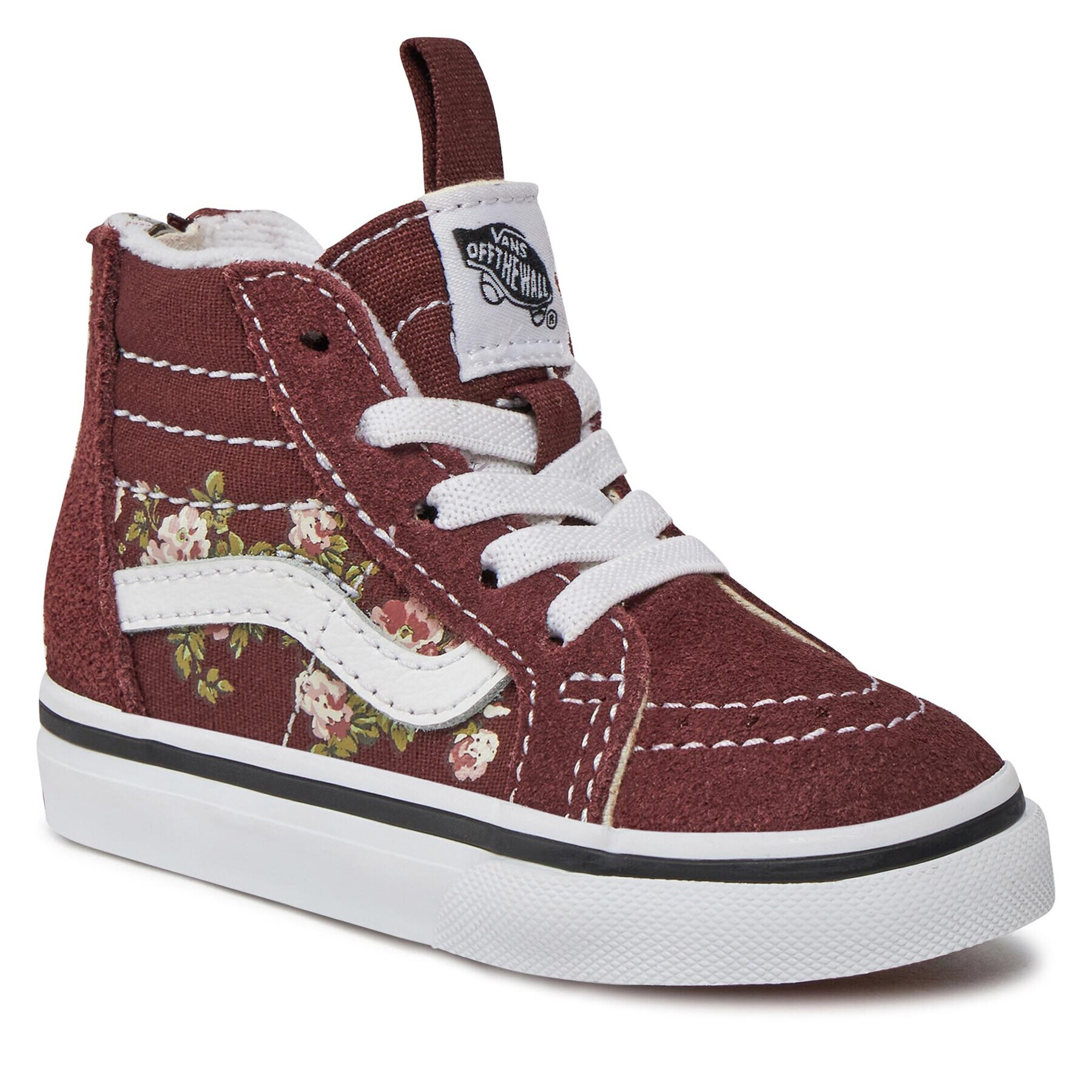 Vans Сникърси Td Sk8-Hi Zip VN000XG57YO1 Кафяв - Pepit.bg